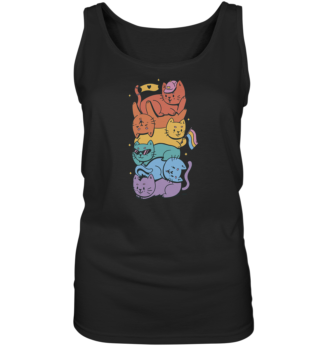 LGBTQ+ Katzen - Ladies Tank-Top