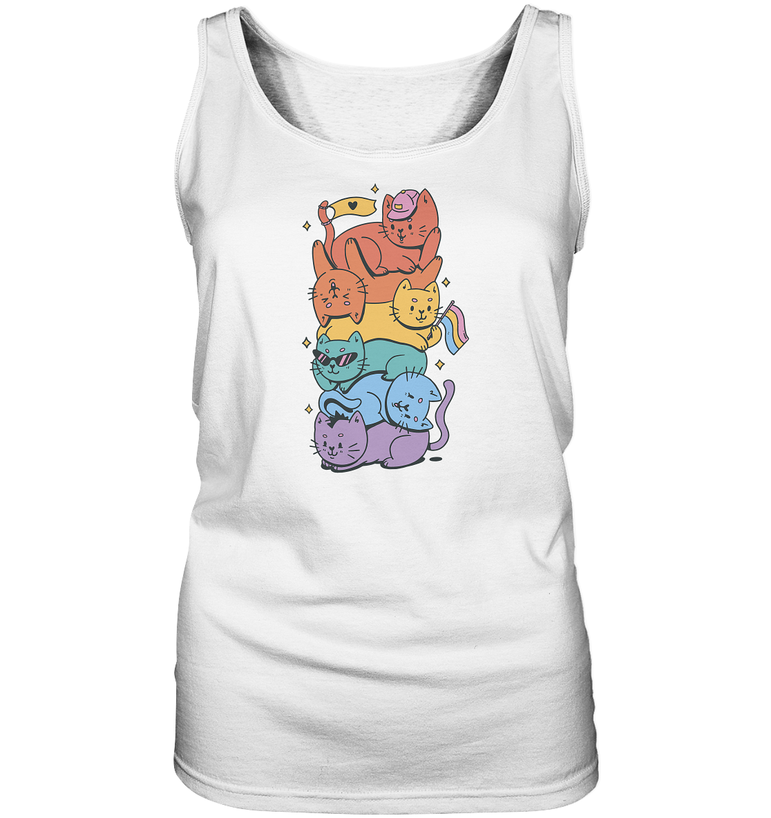LGBTQ+ Katzen - Ladies Tank-Top