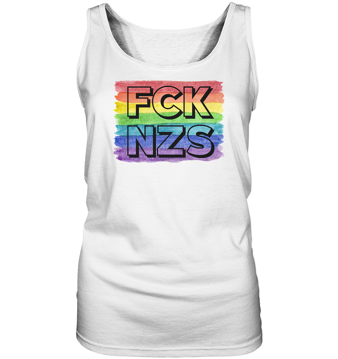 FCK NZS "Rainbow Resistance Edition" - Ladies Tank-Top