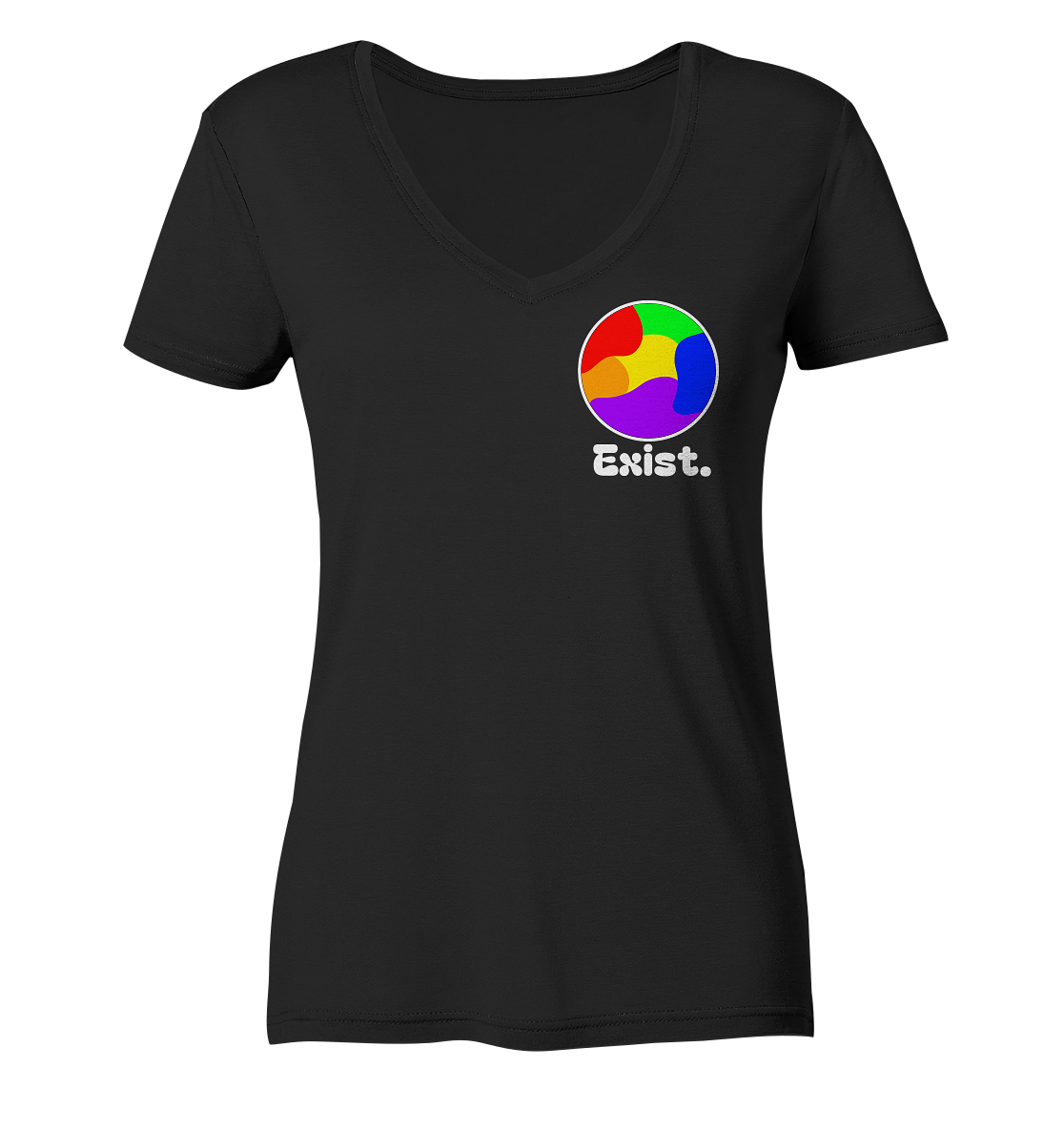 Exist "Pride Edition" - Ladies V-Neck Shirt