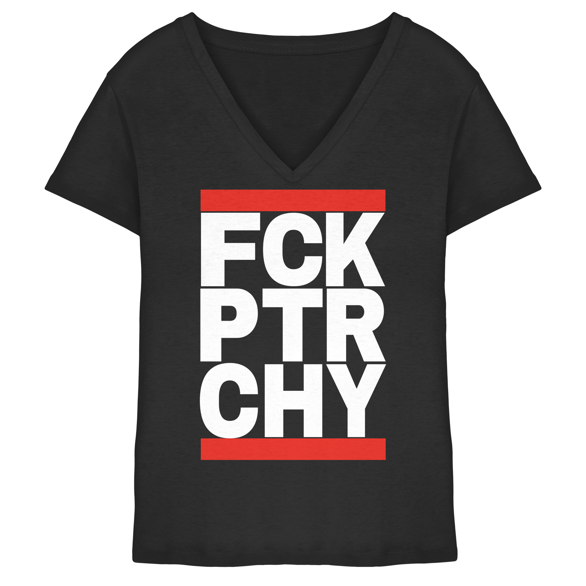 FCK PTRCHY - Ladies V-Neck Shirt