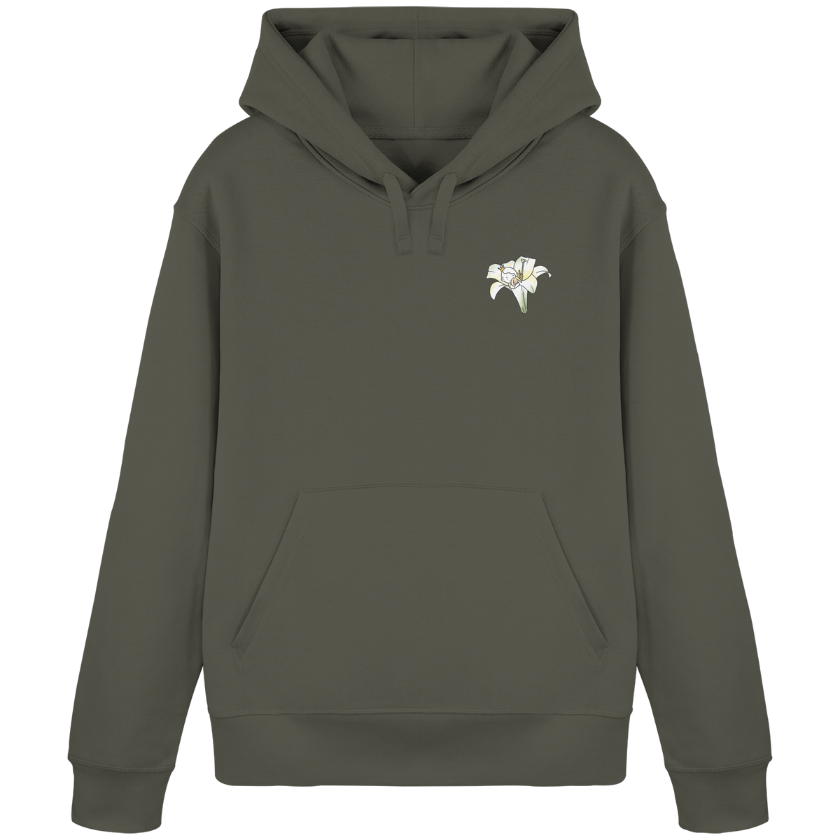 Seelenmännchen "Kuschelblume Edition" - Organic Basic Hoodie