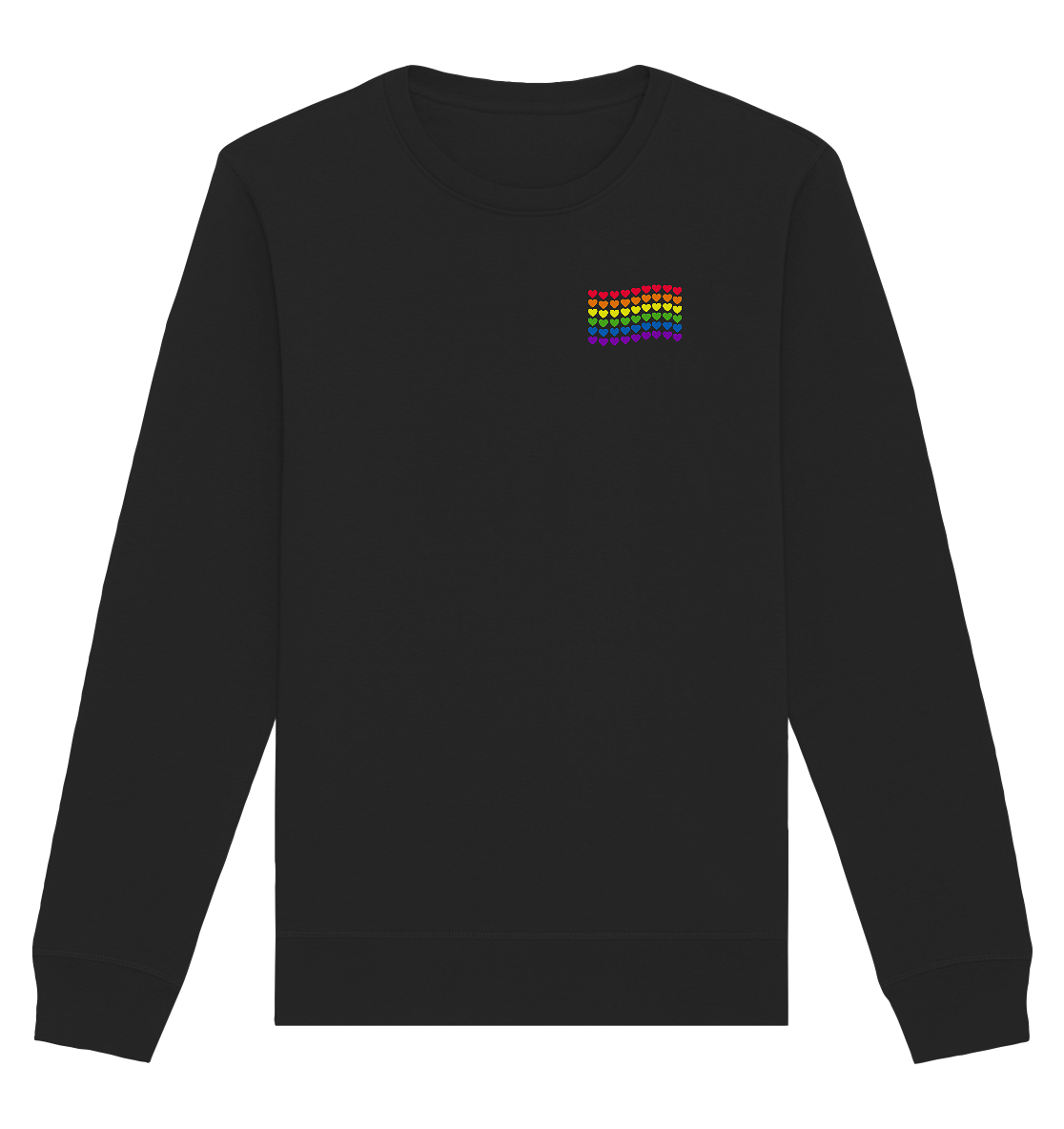 Herzenflagge - Organic Basic Unisex Sweatshirt