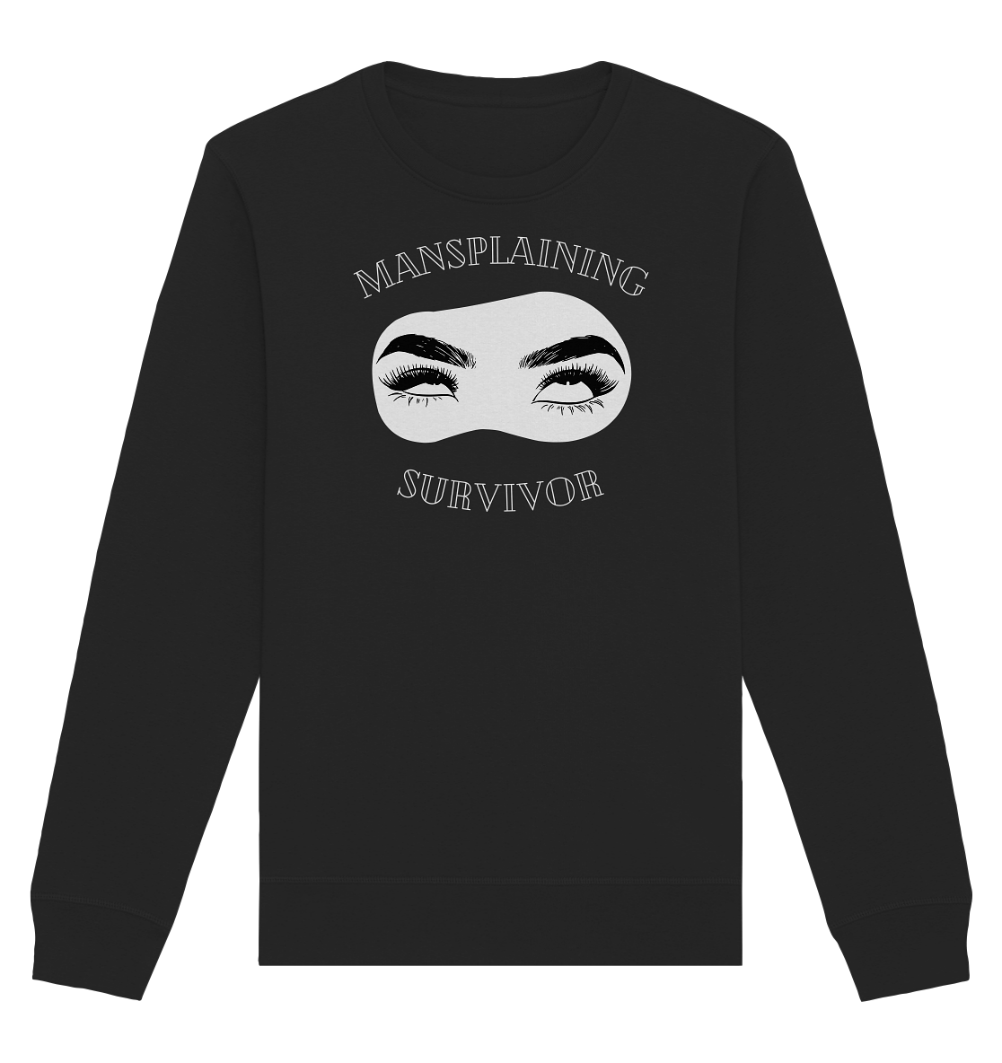 Mansplaining Survivor - Organic Basic Unisex Sweatshirt