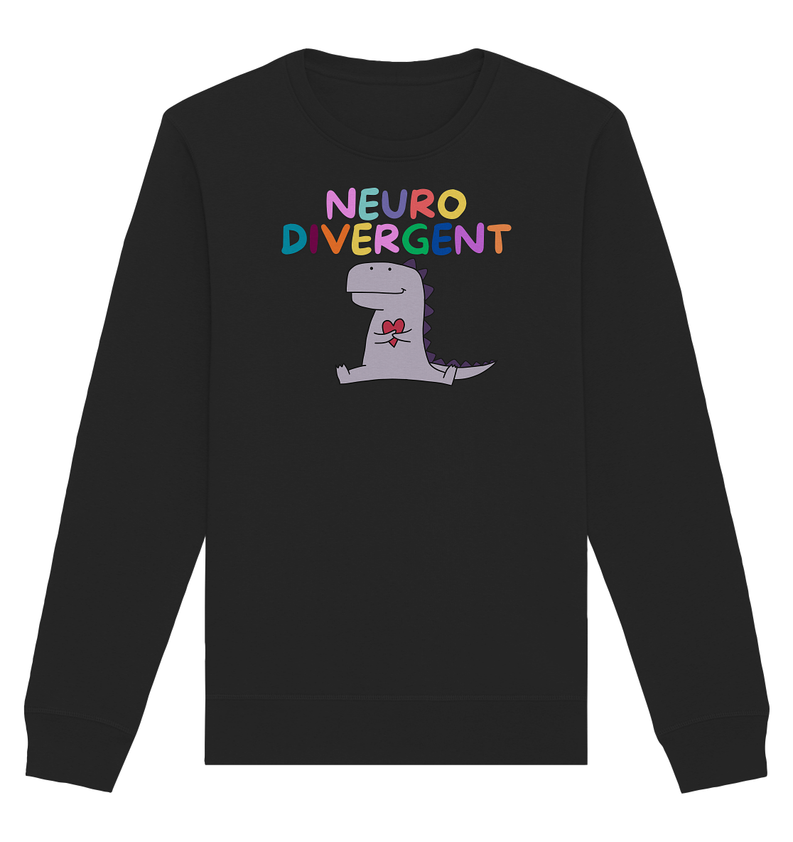 Neurodivergent "Dino Edition" - Organic Basic Unisex Sweatshirt