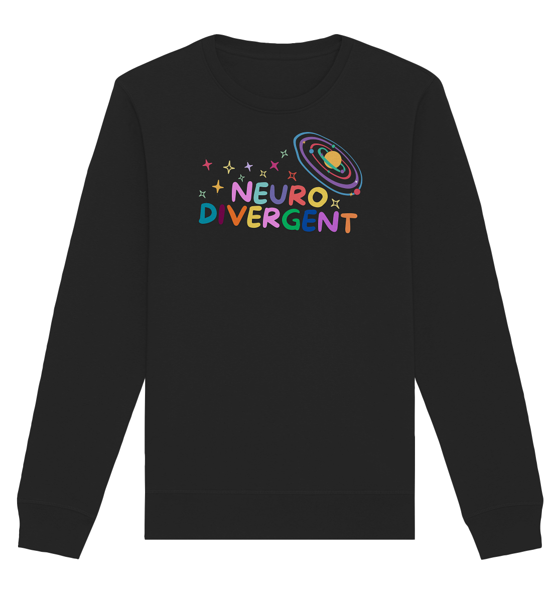 Neurodivergent "Planet Edition" - Organic Basic Unisex Sweatshirt