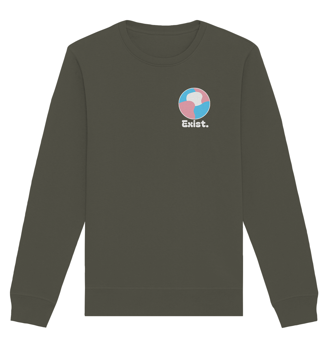 Exist "Trans Edition" - Organic Basic Unisex Sweatshirt