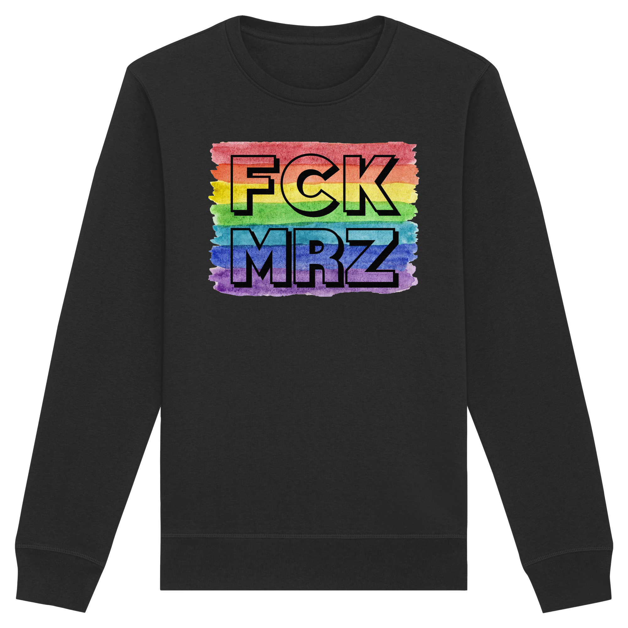 FCK MRZ "Rainbow Resistance Edition" - Organic Basic Unisex Sweatshirt