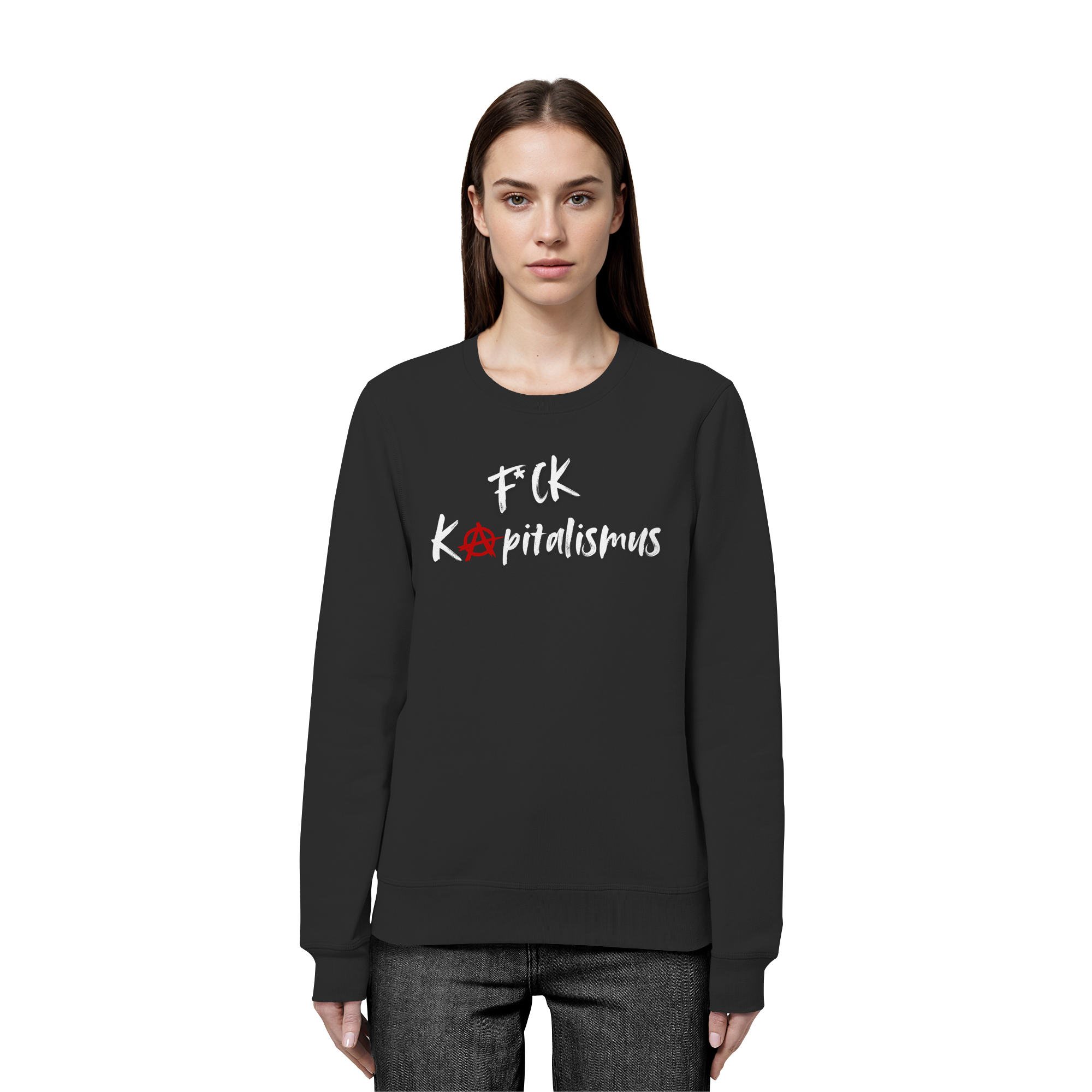 FCK Kapitalismus - Organic Basic Unisex Sweatshirt