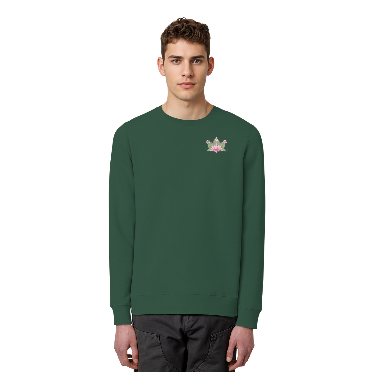 Floralcrown - Organic Basic Unisex Sweatshirt