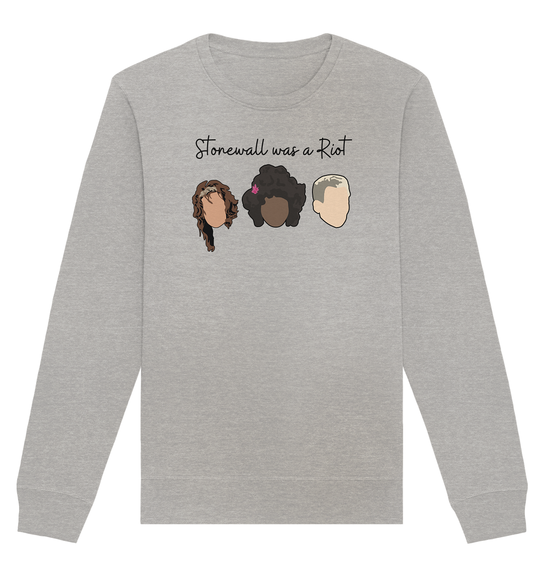 Stonewall was a Riot "Icons Edition" (hell) - Organic Basic Unisex Sweatshirt