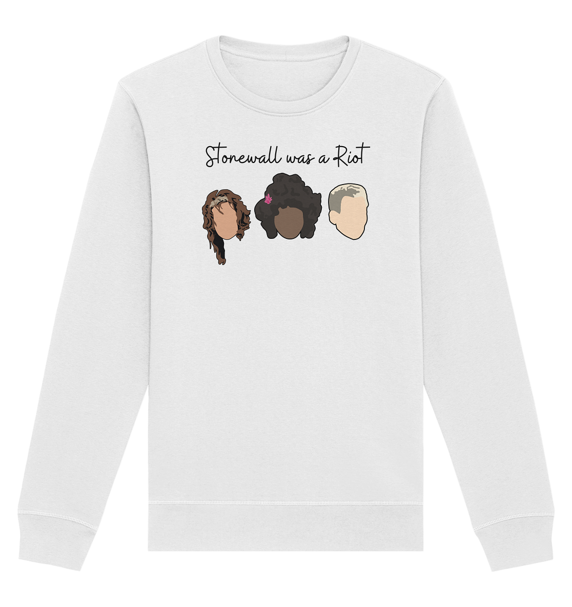 Stonewall was a Riot "Icons Edition" (hell) - Organic Basic Unisex Sweatshirt