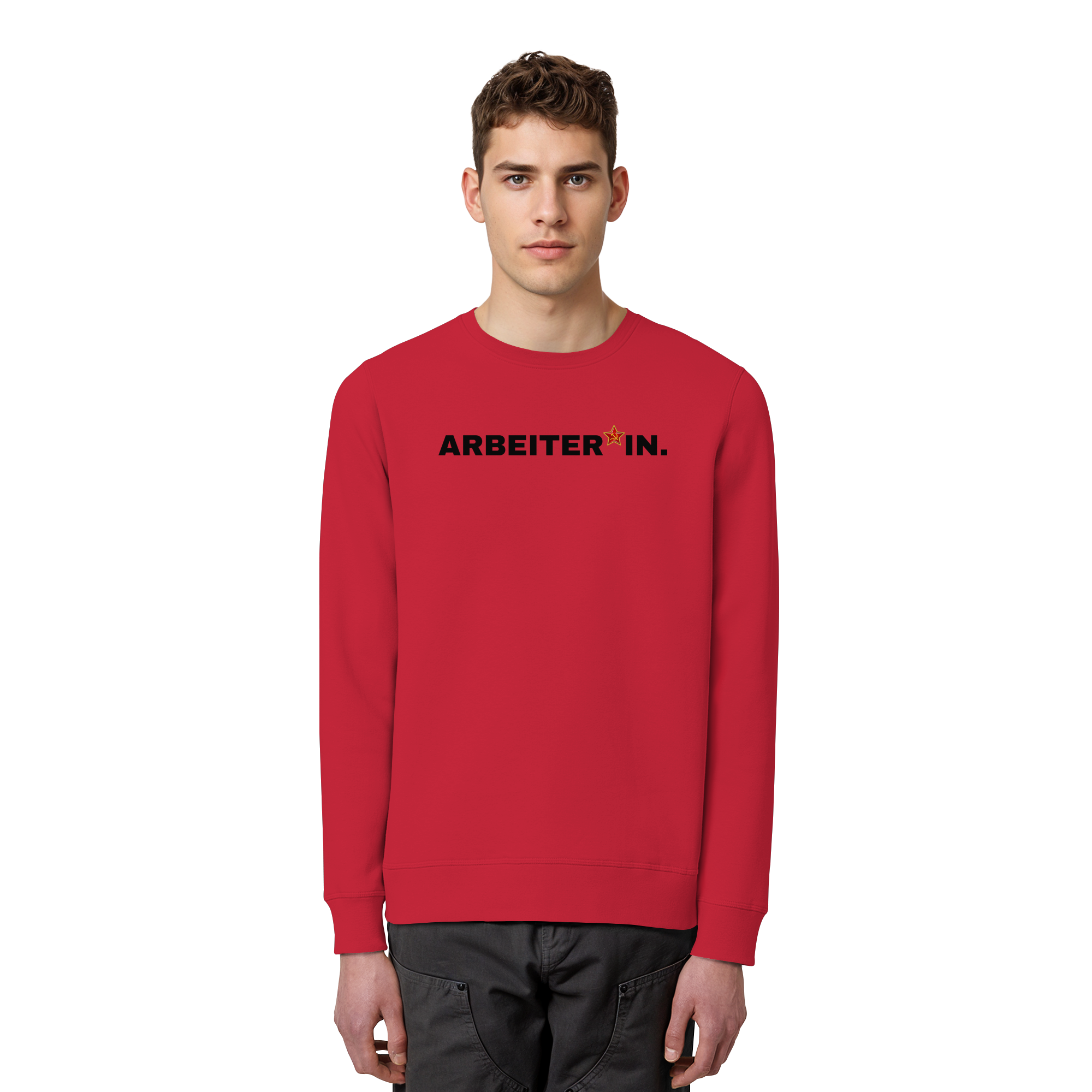 ARBEITER*IN. "Plain Work Edition" - Organic Basic Unisex Sweatshirt