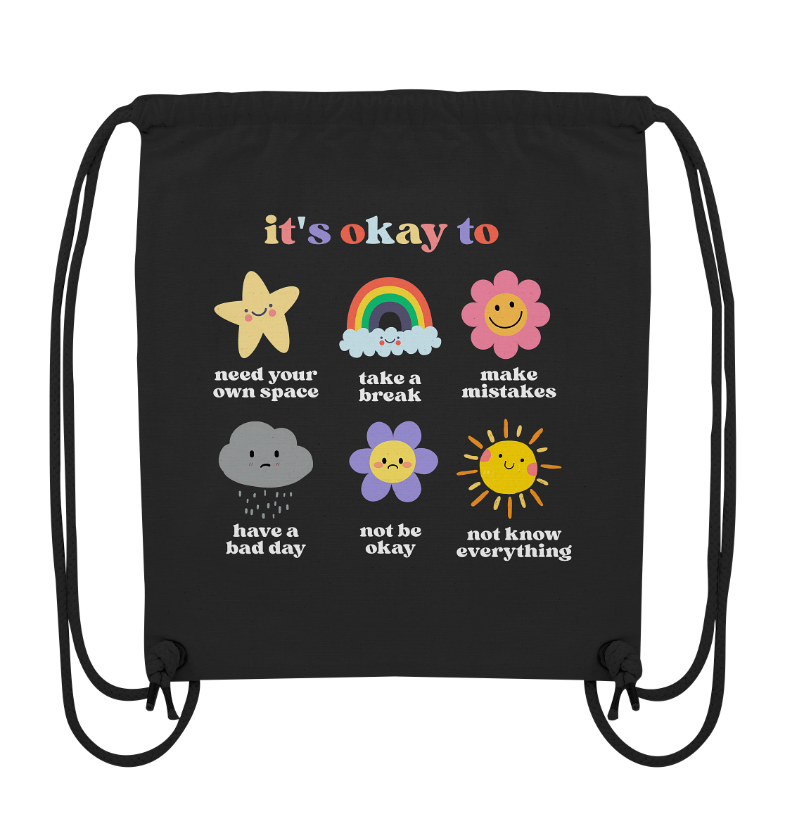 it's okay to... - Organic Gym-Bag