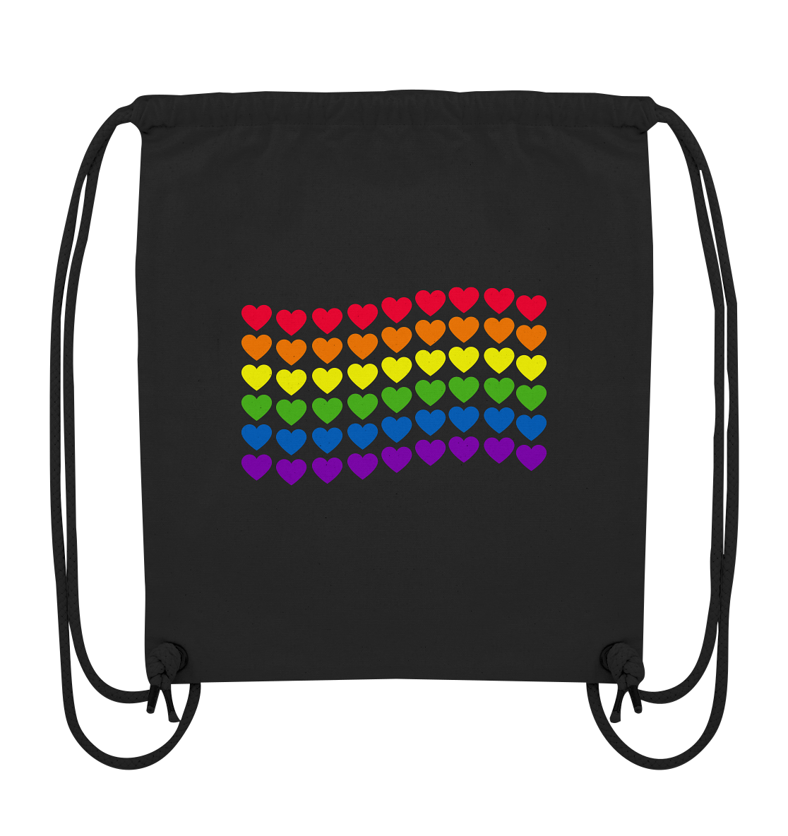 Herzenflagge - Organic Gym-Bag