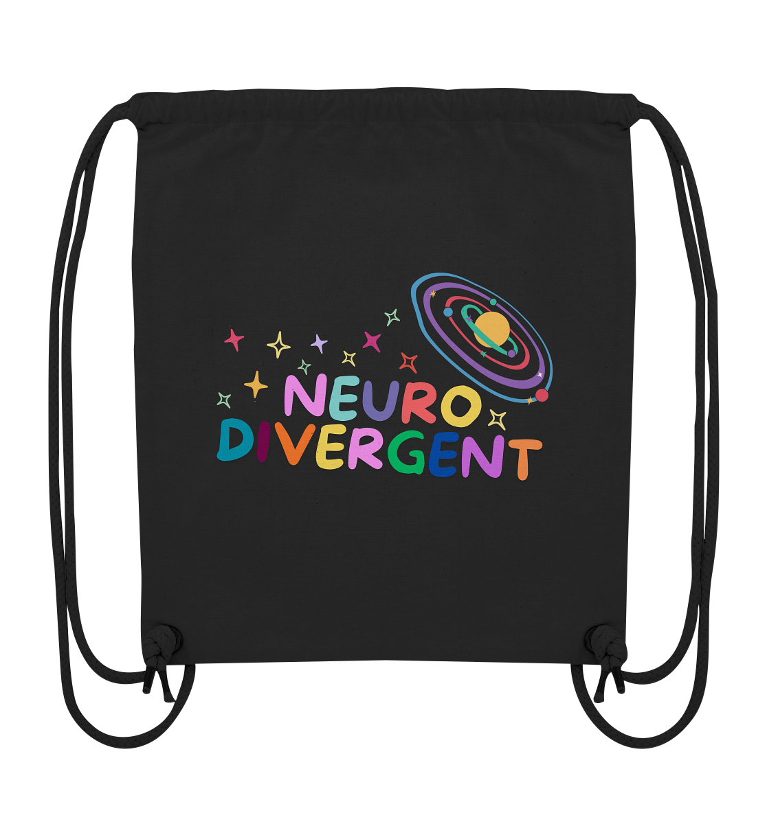 Neurodivergent "Planet Edition" - Organic Gym-Bag