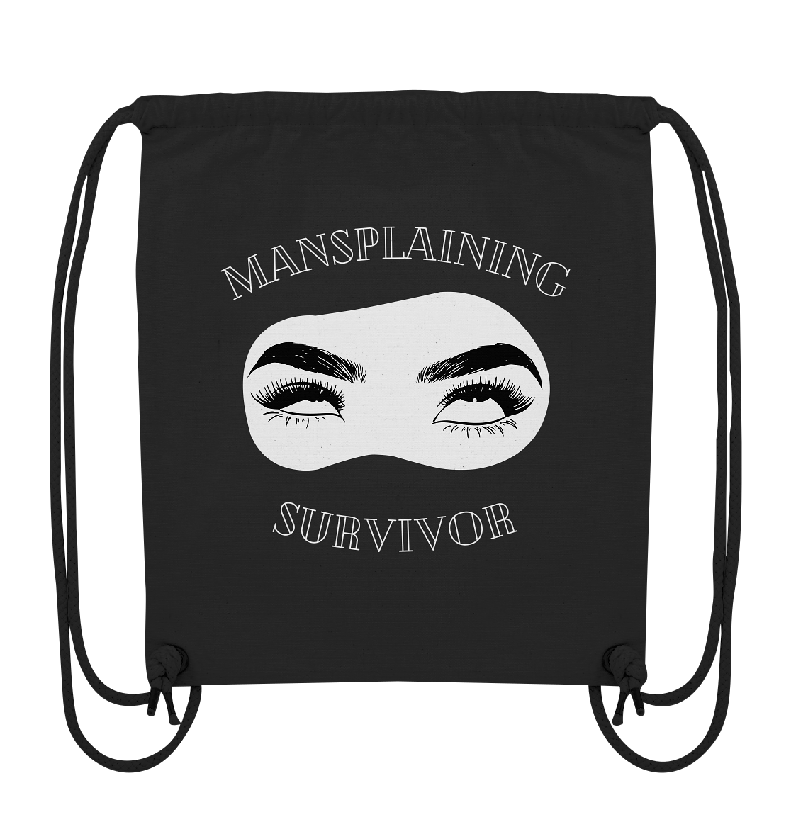 Mansplaining Survivor - Organic Gym-Bag