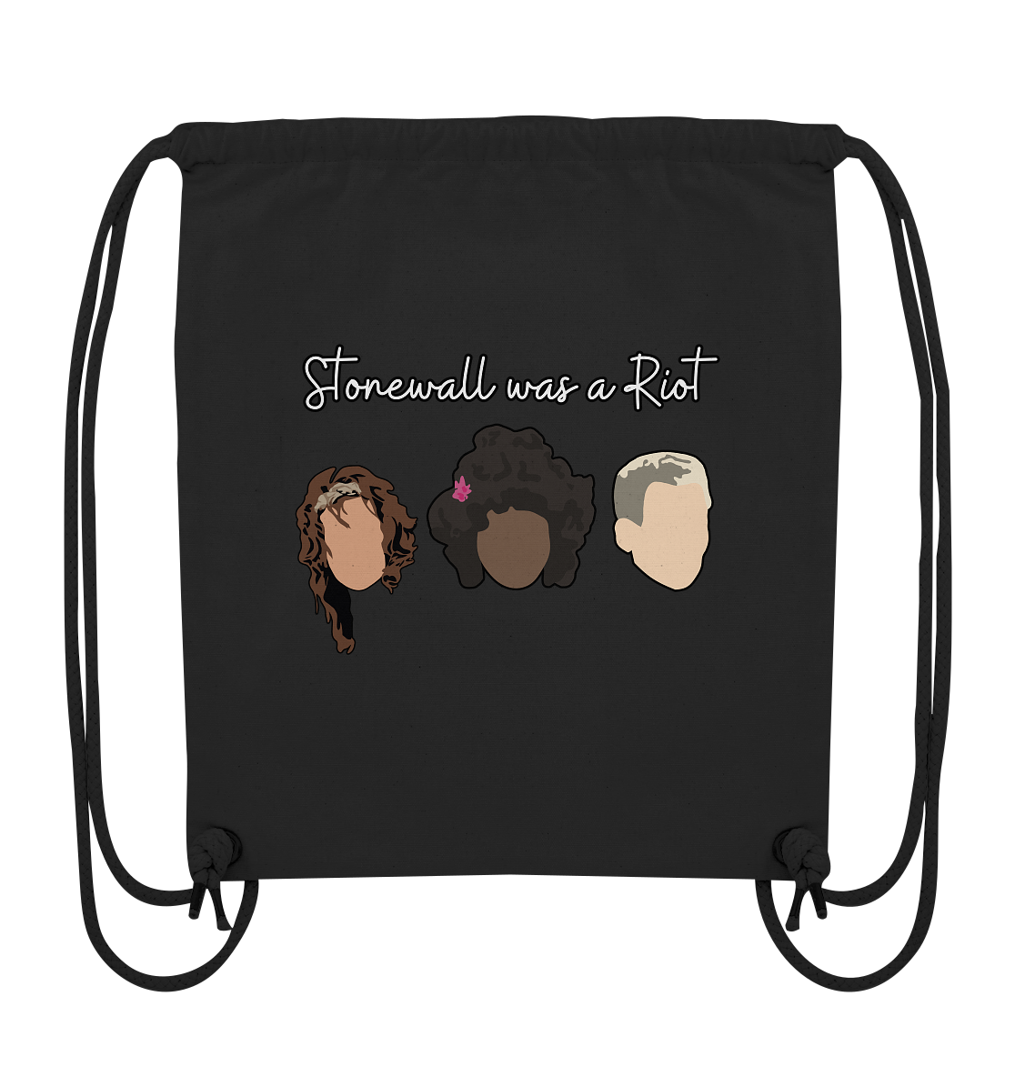 Stonewall was a Riot "Icons Edition" (dunkel) - Organic Gym-Bag