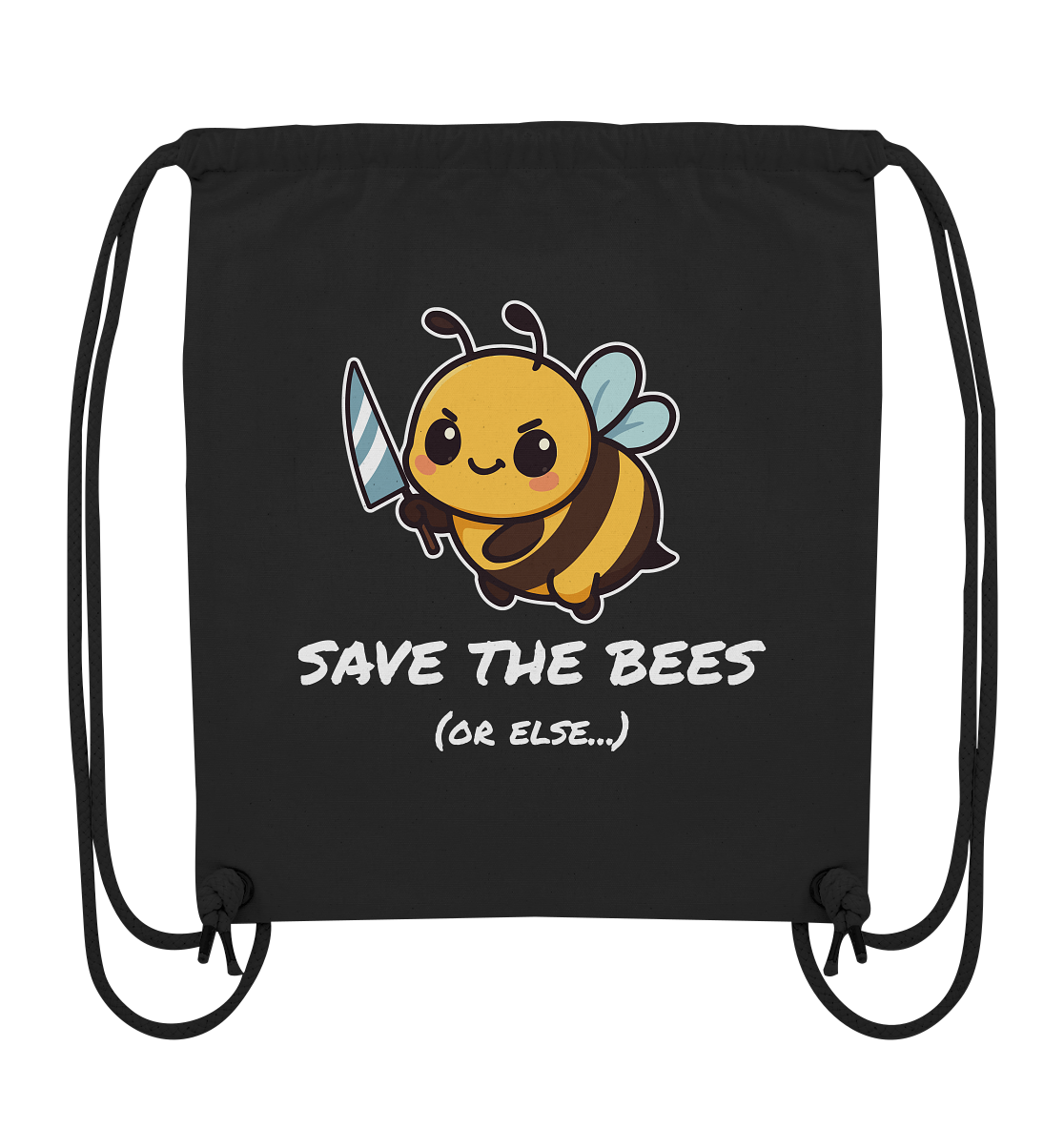 Save The Bees (or else...) - Organic Gym-Bag