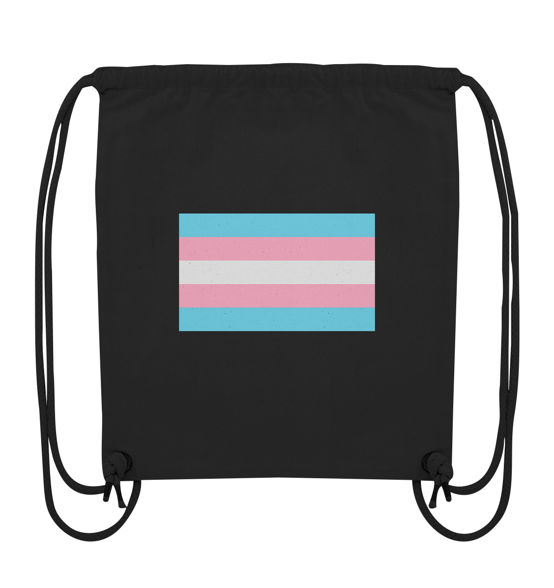 Trans Pride Flag - Organic Gym-Bag