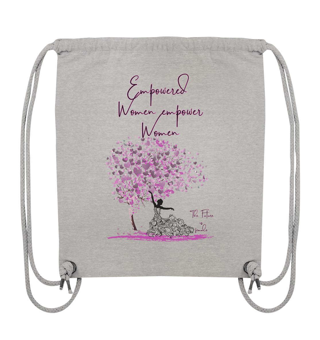 Empowered Women empower Women Backprint - Organic Gym-Bag