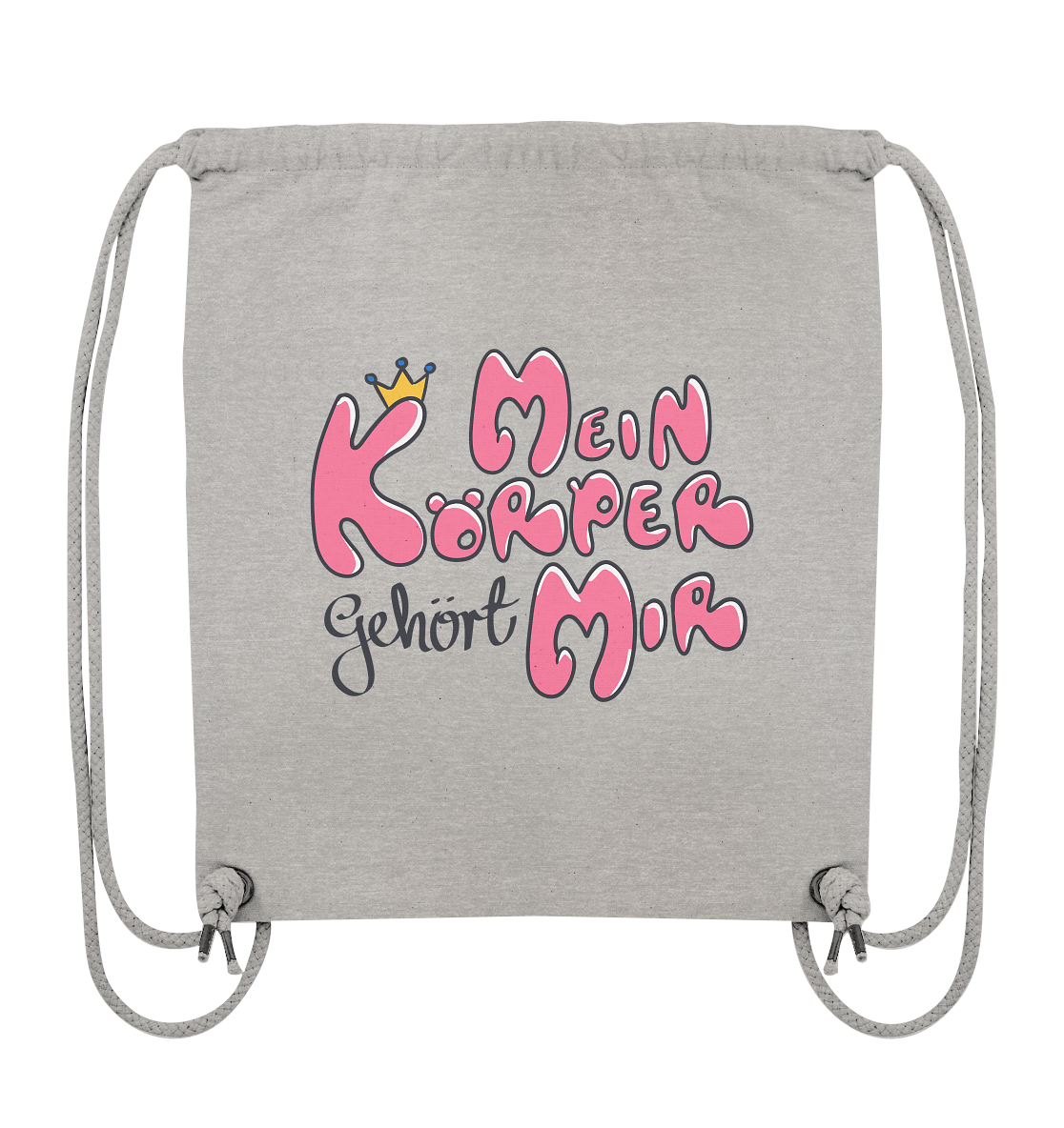 Mein Körper gehört mir "Pinke Edition" - Organic Gym-Bag