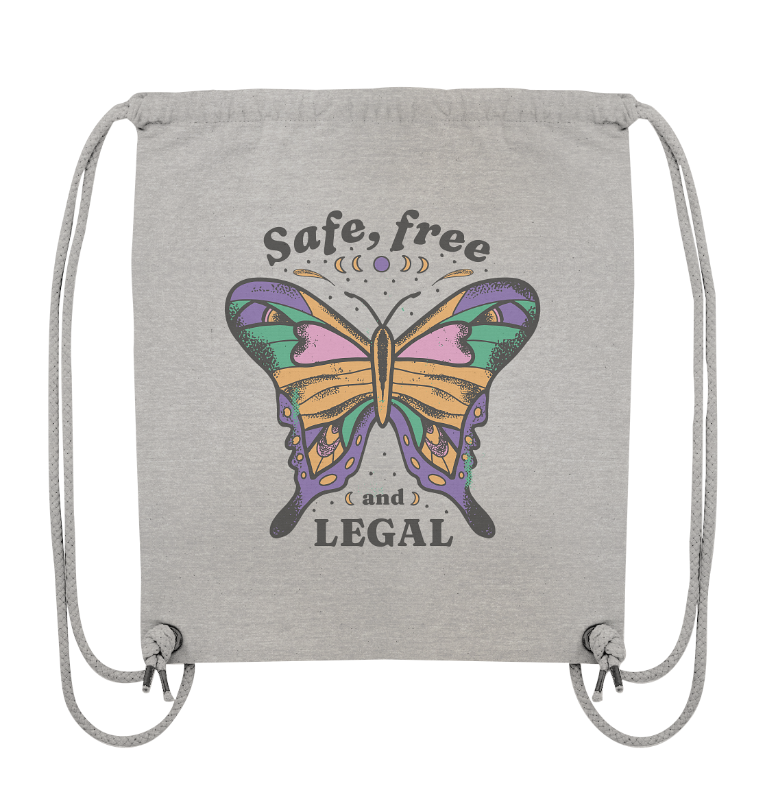 Safe Free Legal "Schmetterling Edition" - Organic Gym-Bag