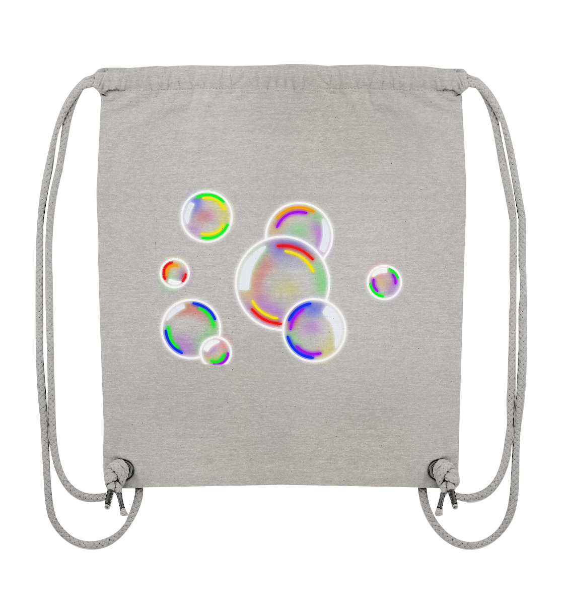 Regenbogen Seifenblasen - Organic Gym-Bag