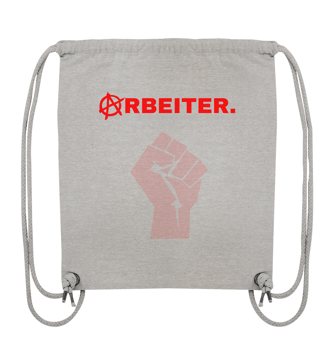 ARBEITER. "Solidarisch und Frei Edition" - Organic Gym-Bag