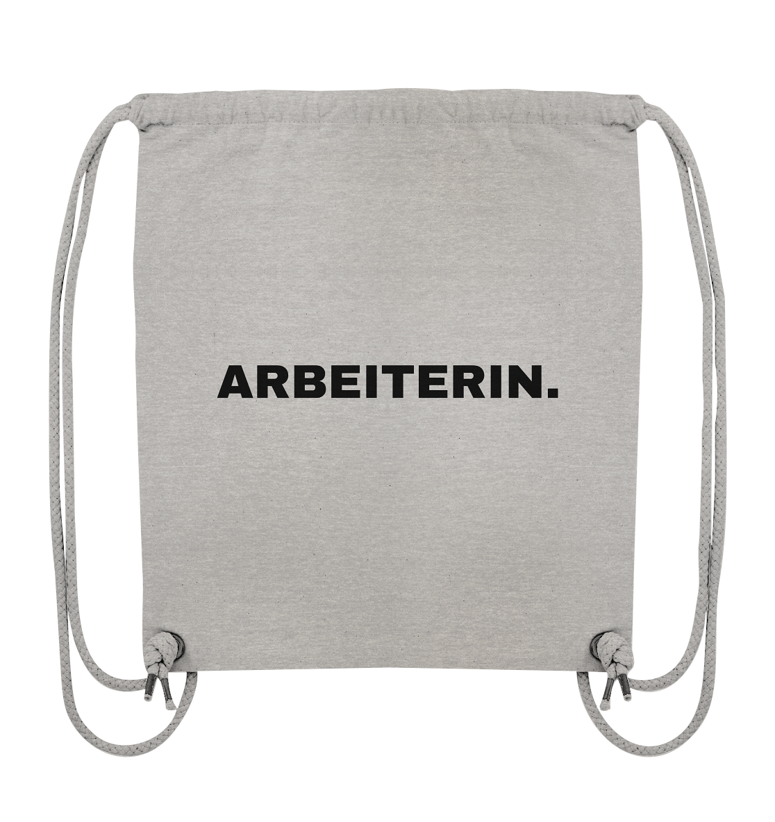 ARBEITERIN. "Plain Work Edition" - Organic Gym-Bag