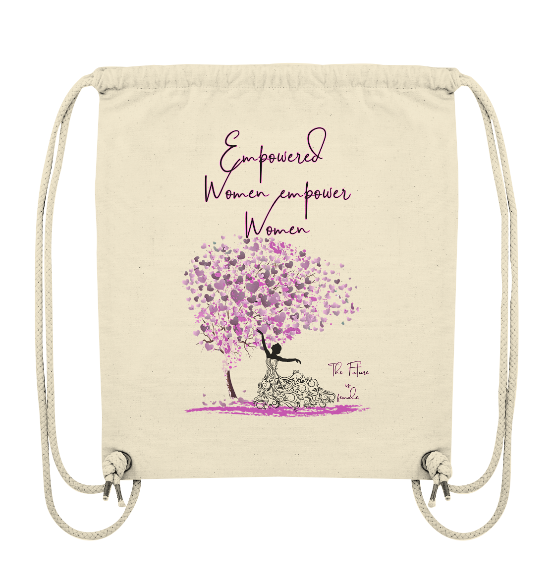 Empowered Women empower Women Backprint - Organic Gym-Bag