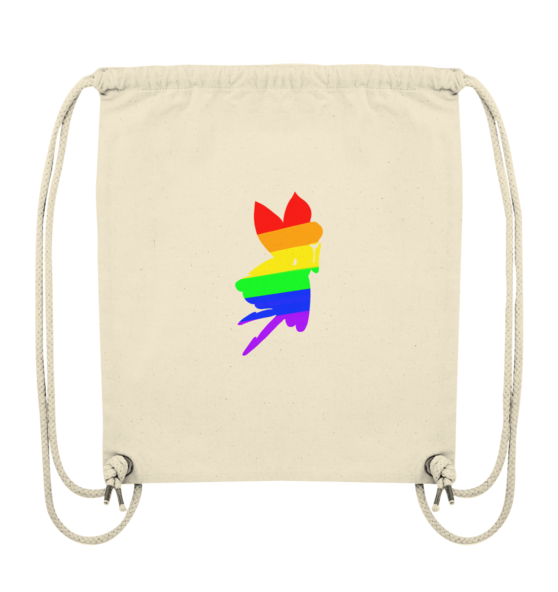 Regenbogen Fee - Organic Gym-Bag