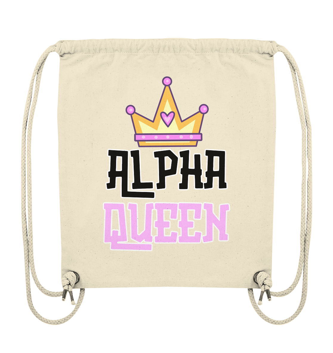 Alpha Queen - Organic Gym-Bag