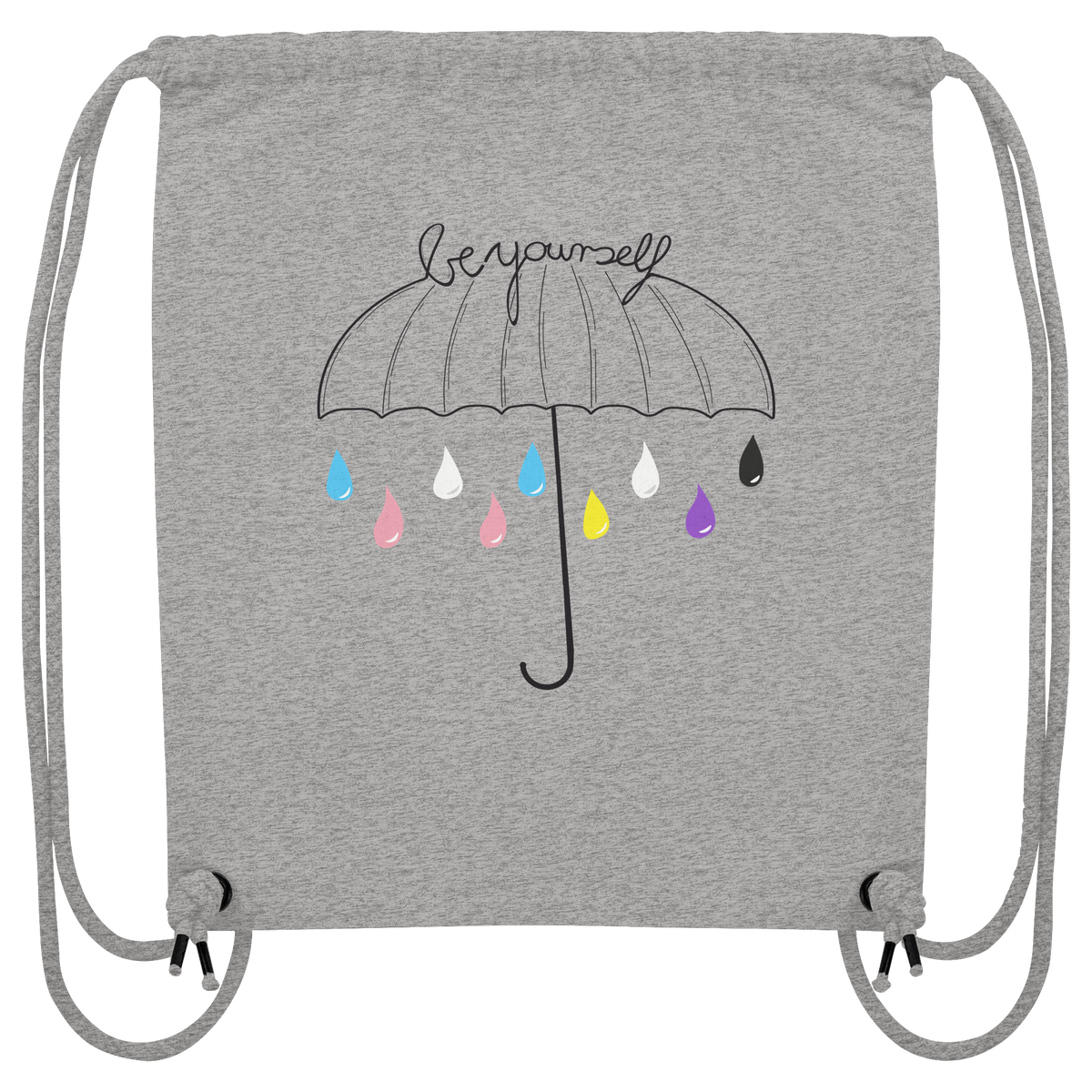 Trans Umbrella Backprint - Organic Gym-Bag