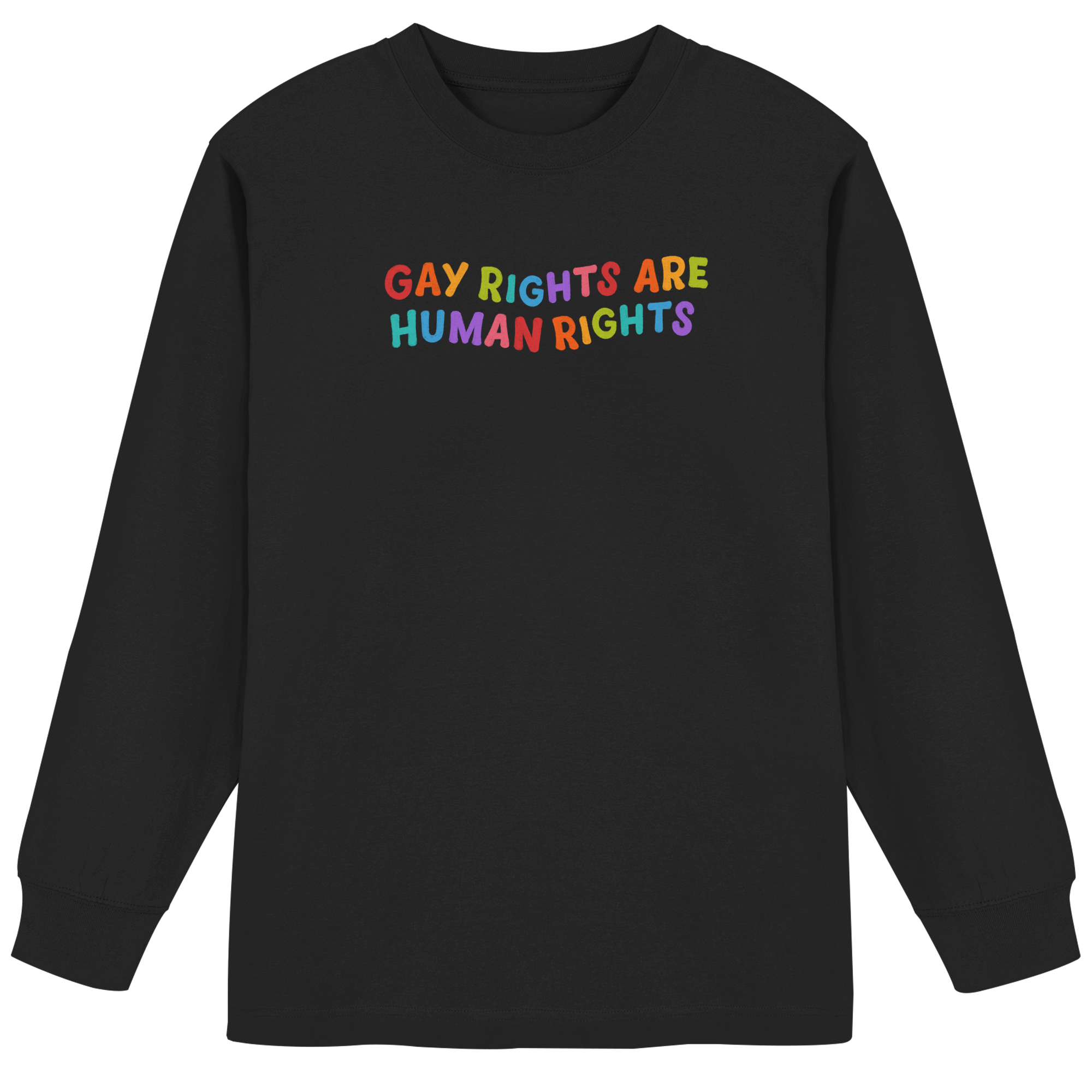 Gay Rights Are Human Rights - Organic Heavy Oversized Longsleeve T-Shirt