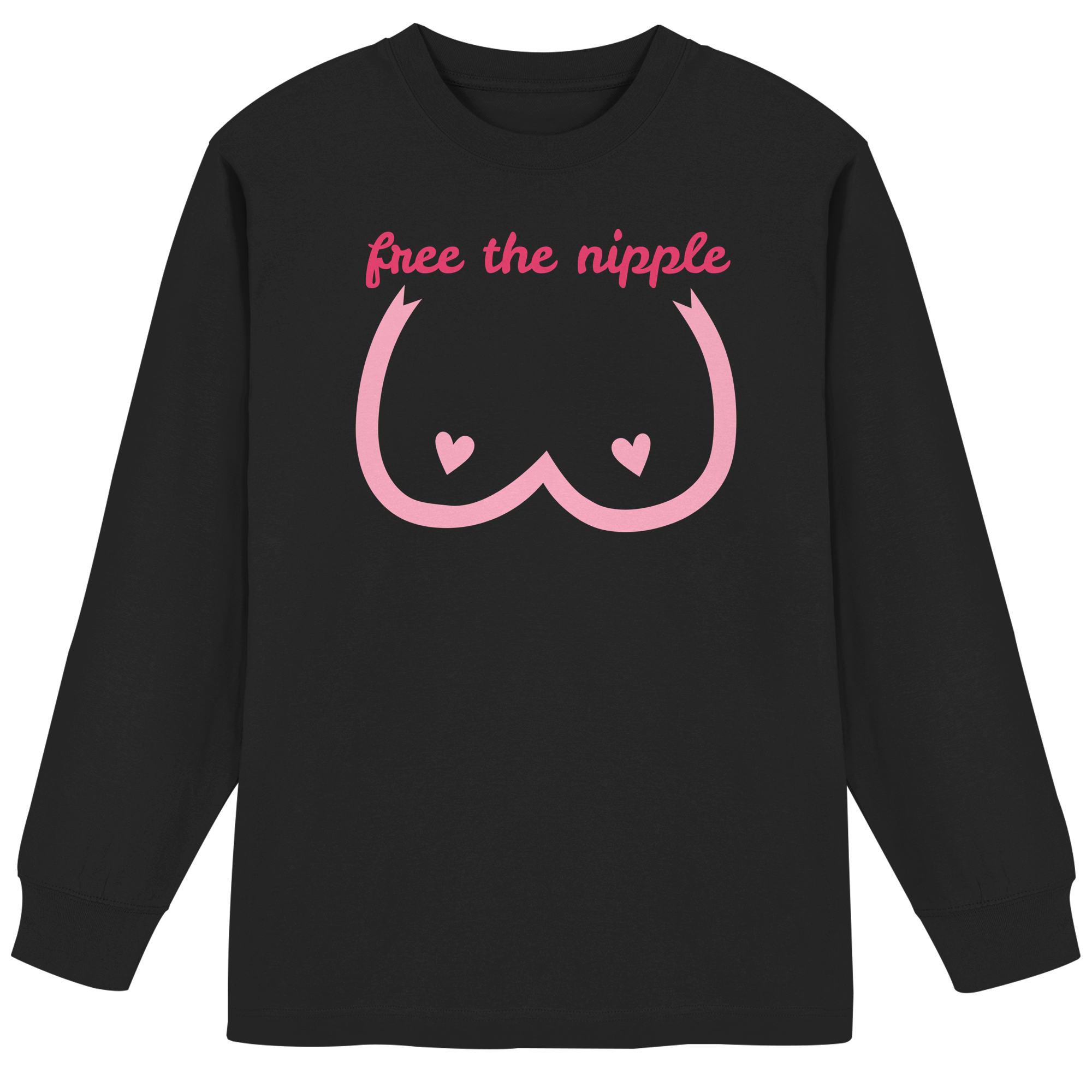 Free The Nipple - Organic Heavy Oversized Longsleeve T-Shirt