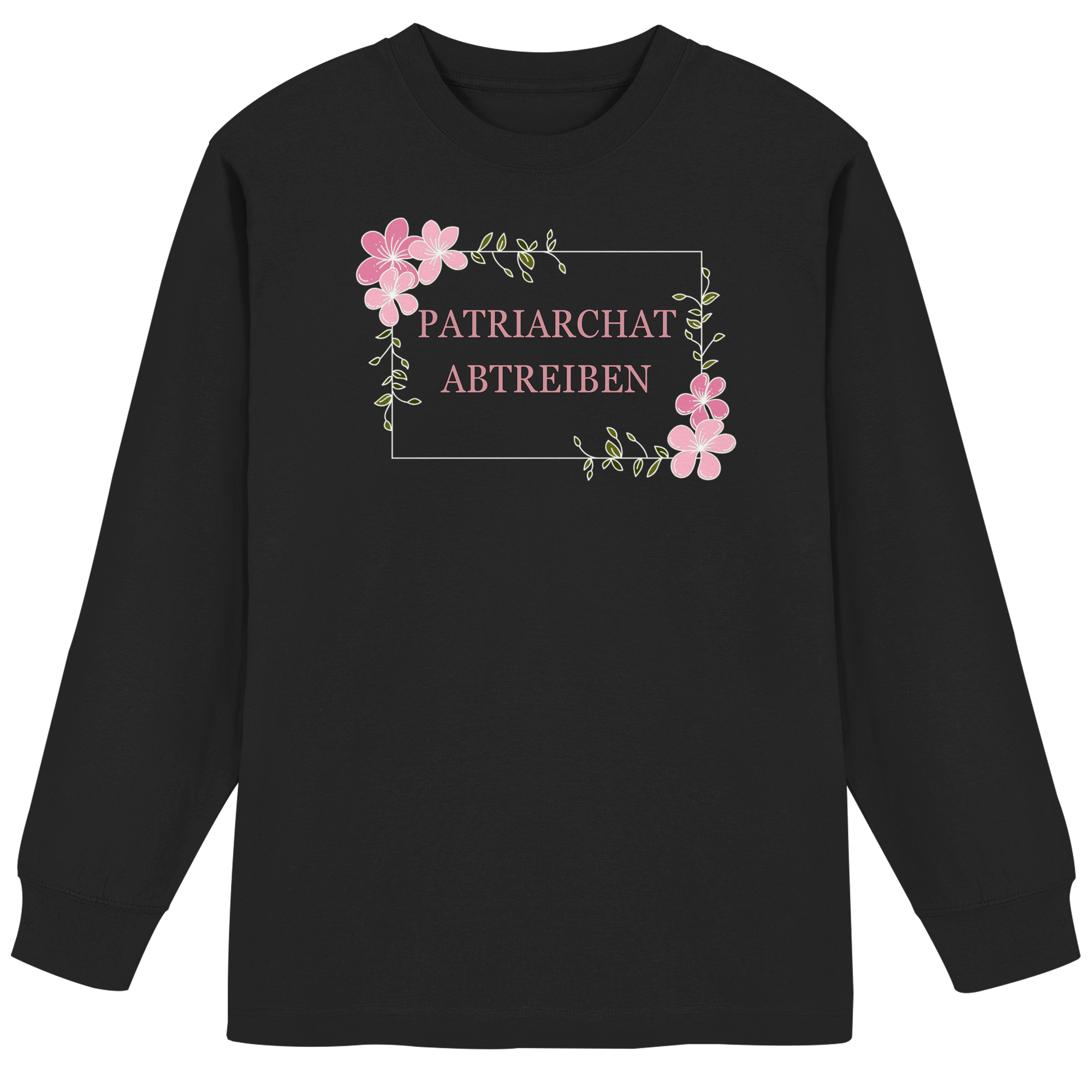Patriarchat abtreiben - Organic Heavy Oversized Longsleeve T-Shirt