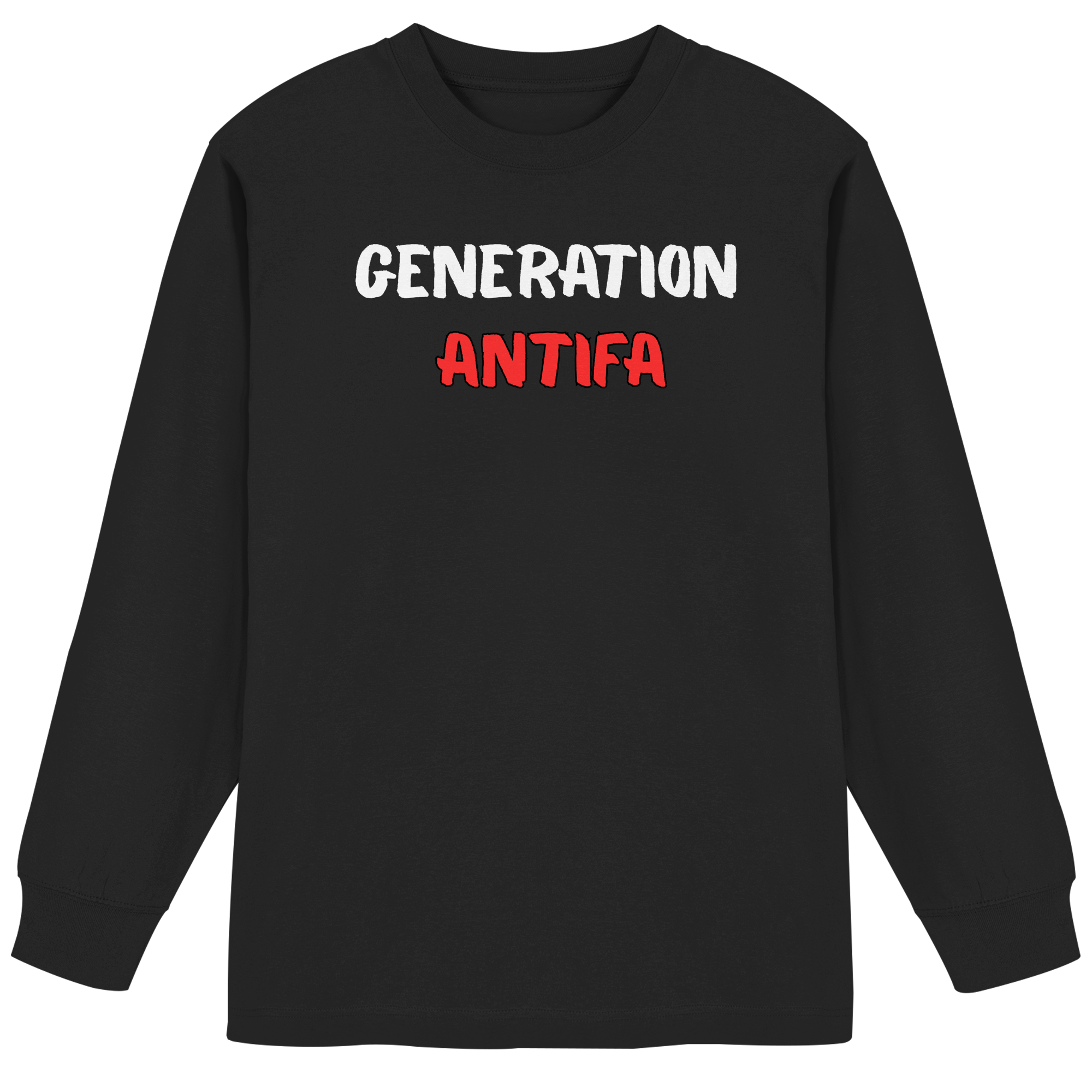 Generation Antifa - Organic Heavy Oversized Longsleeve T-Shirt