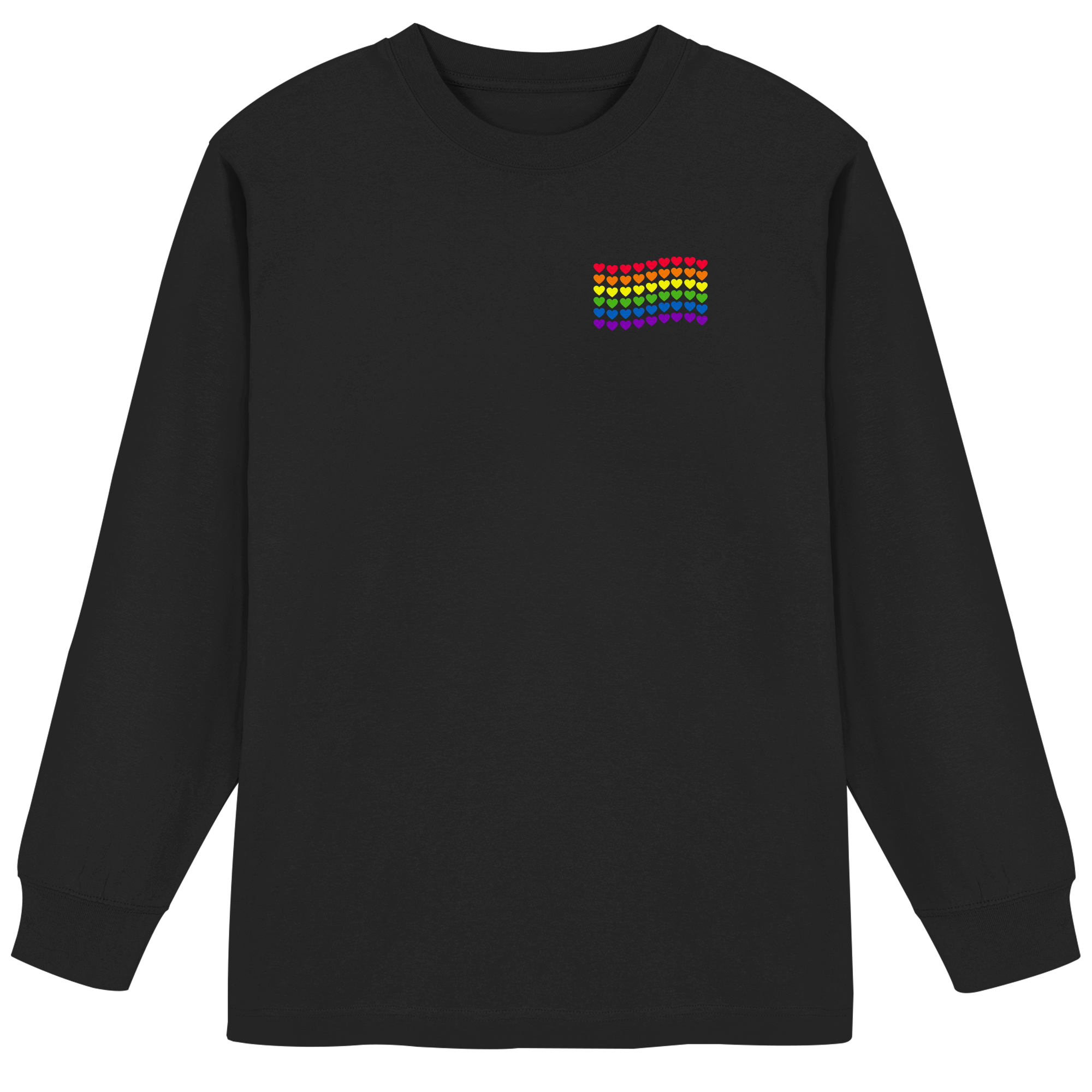 Herzenflagge - Organic Heavy Oversized Longsleeve T-Shirt
