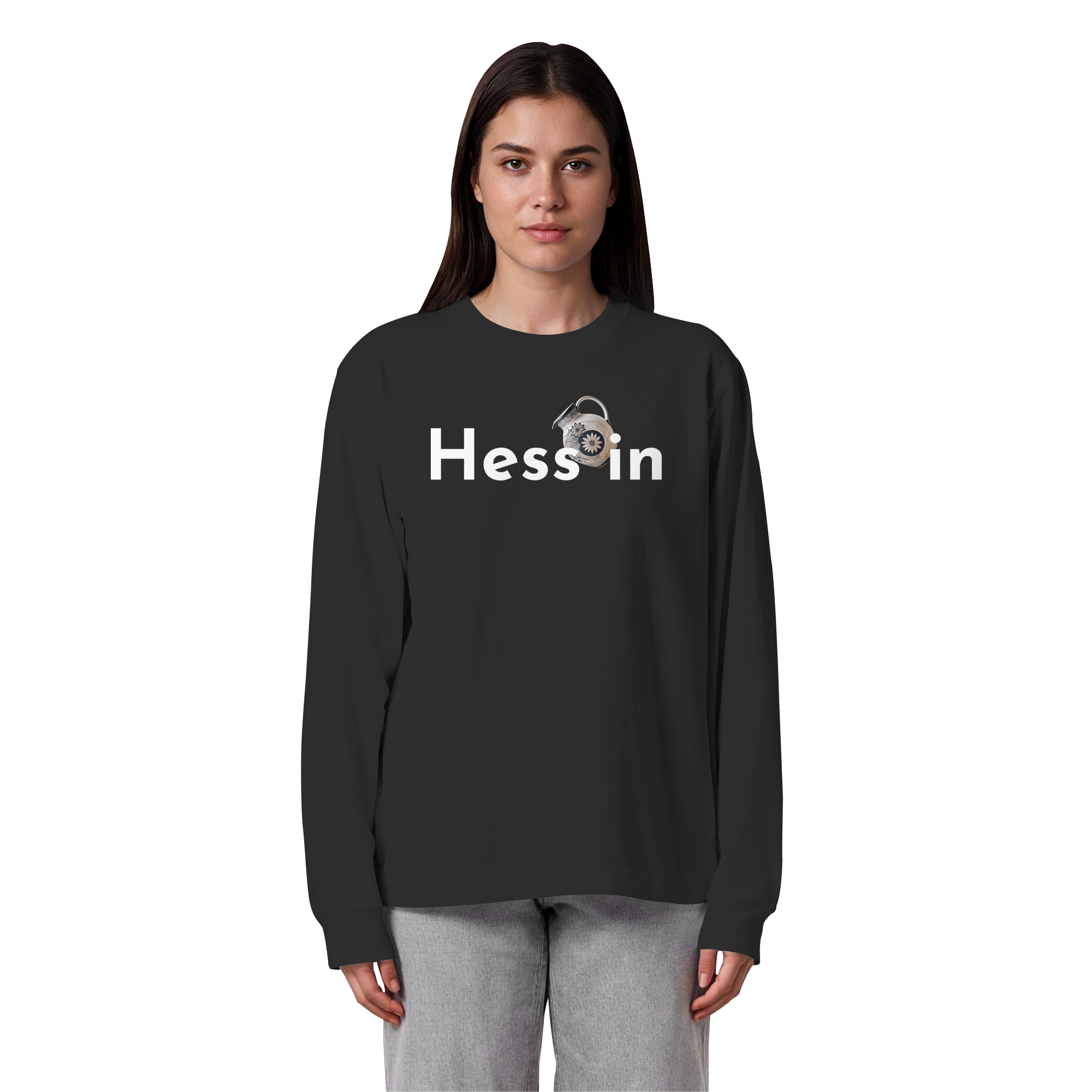 Hess*in "Bembel Edition" - Organic Heavy Oversized Longsleeve T-Shirt