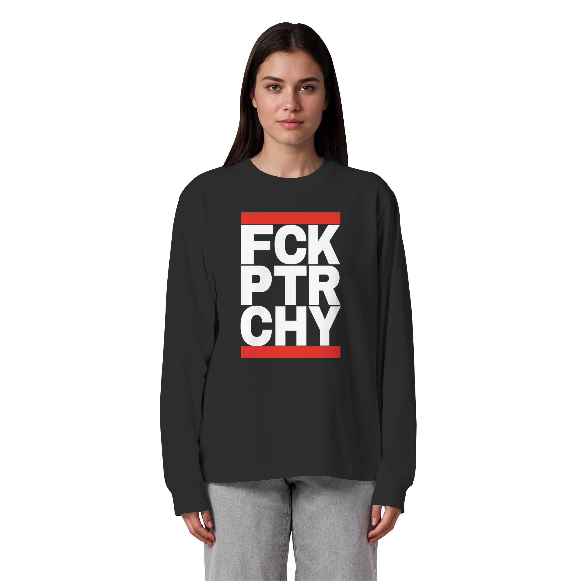 FCK PTRCHY - Organic Heavy Oversized Longsleeve T-Shirt