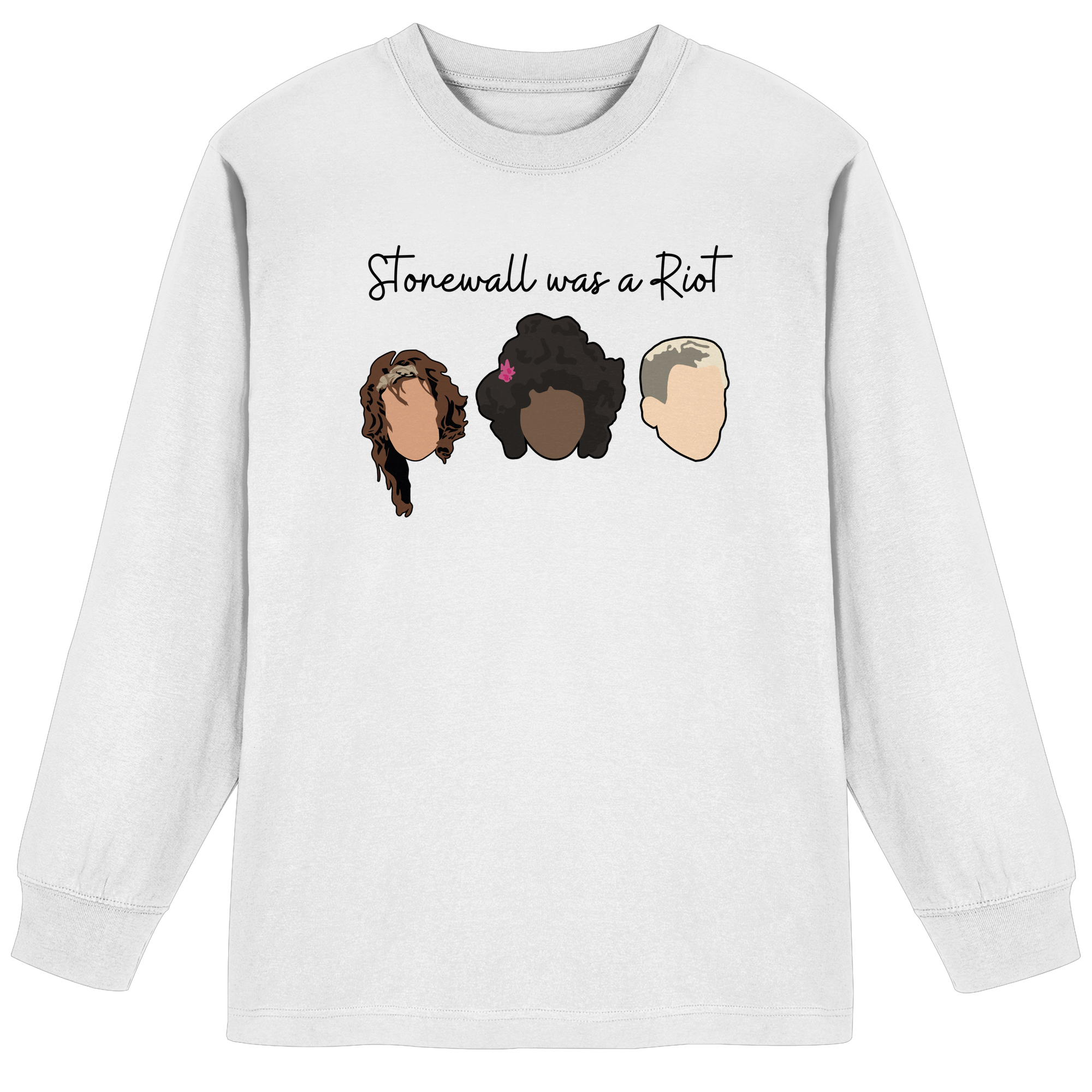 Stonewall was a Riot "Icons Edition" (hell) - Organic Heavy Oversized Longsleeve T-Shirt