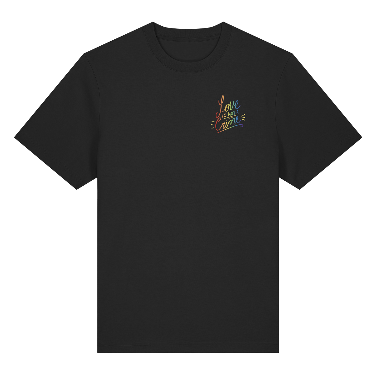 Love is Not a Crime "Calligraphy Edition" - Organic Heavy Shirt