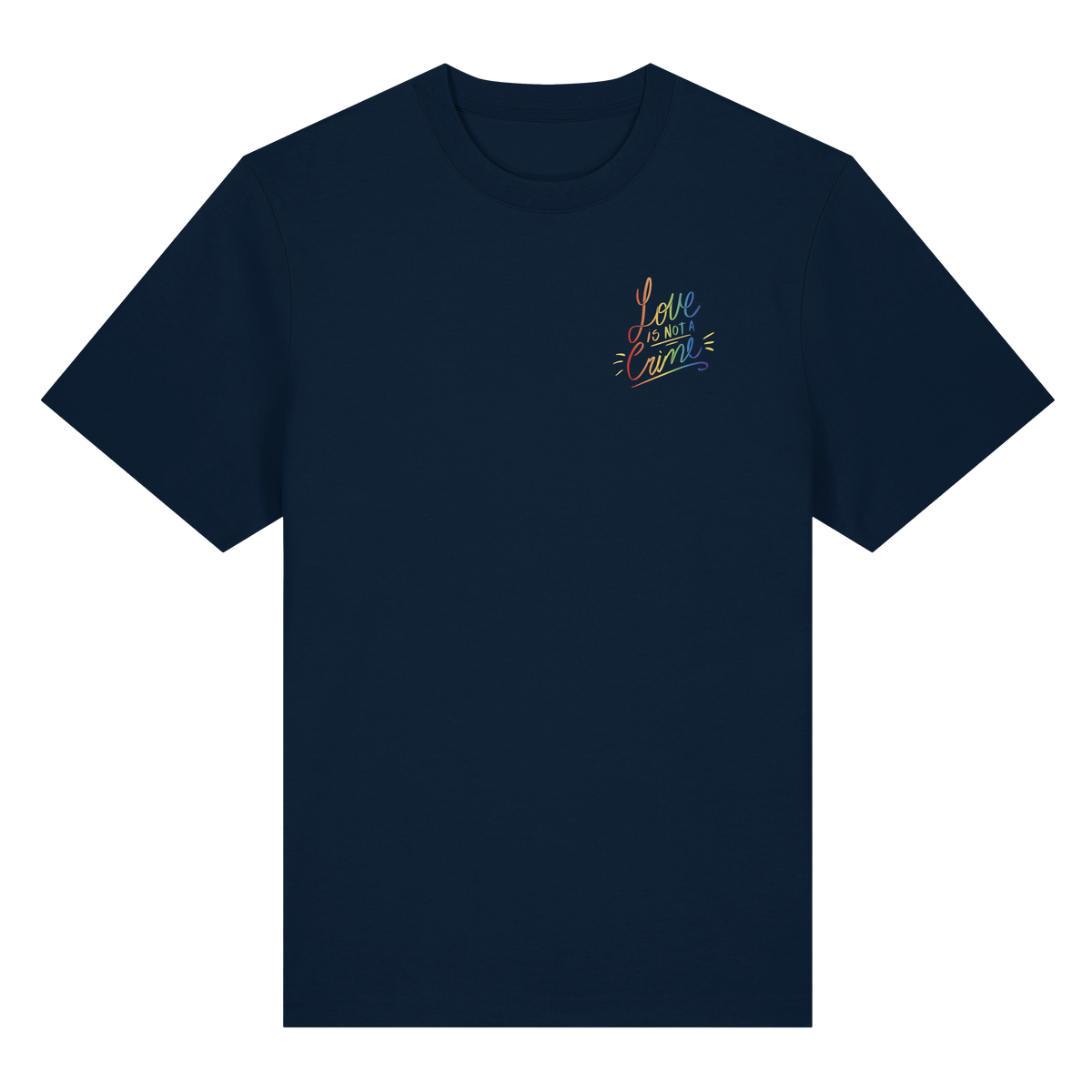 Love is Not a Crime "Calligraphy Edition" - Organic Heavy Shirt