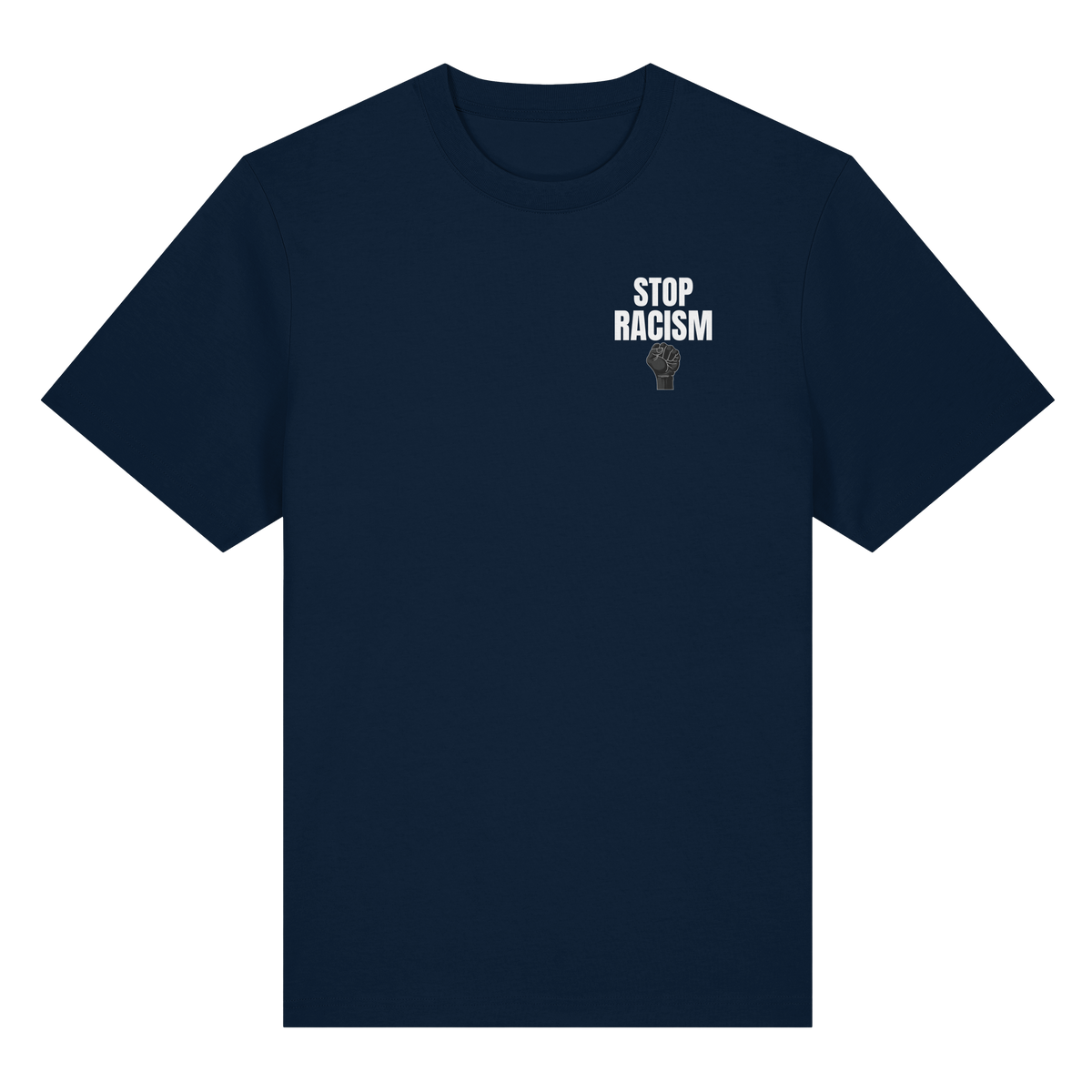 Stop Racism "Raised Fist Edition" - Organic Heavy Shirt