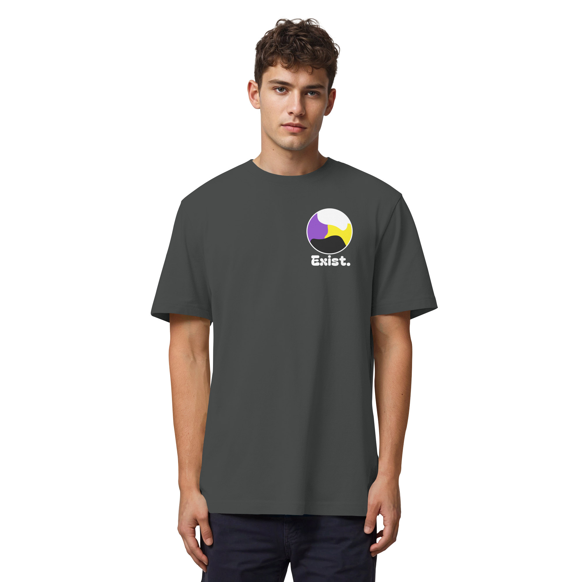 Exist "Nonbinary Edition" - Organic Heavy T-Shirt