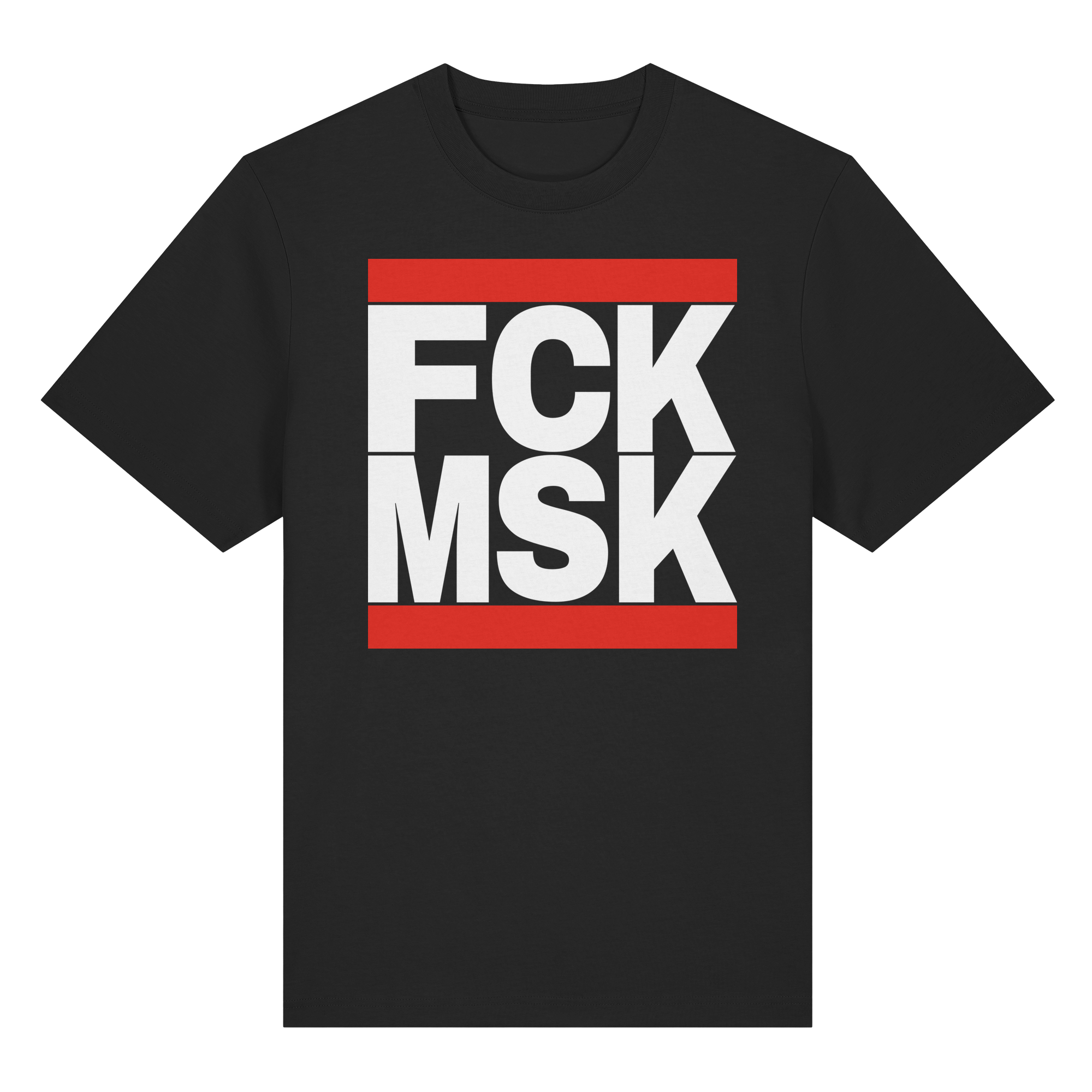 FCK MSK (weiße Schrift) - Organic Heavy T-Shirt