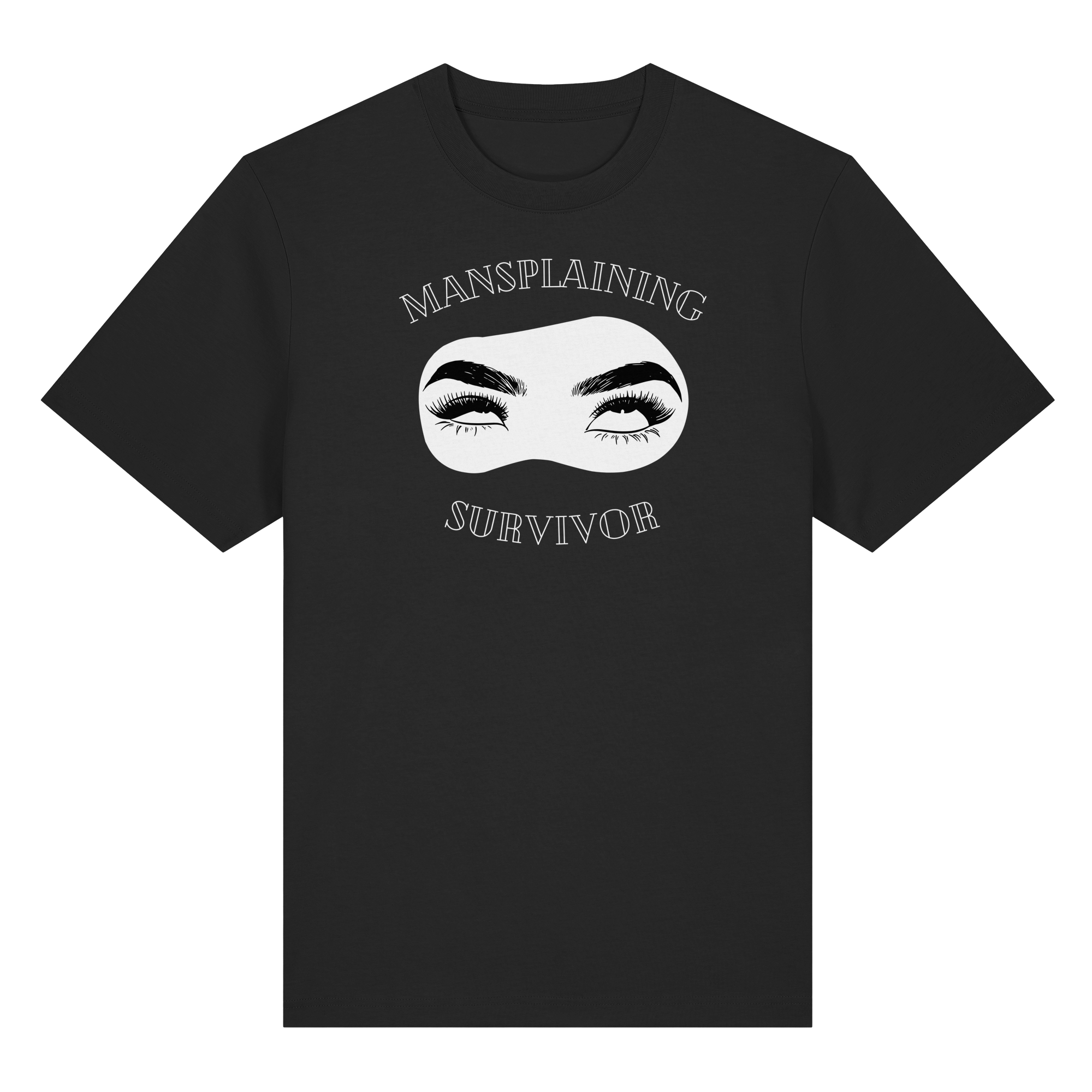 Mansplaining Survivor - Organic Heavy T-Shirt