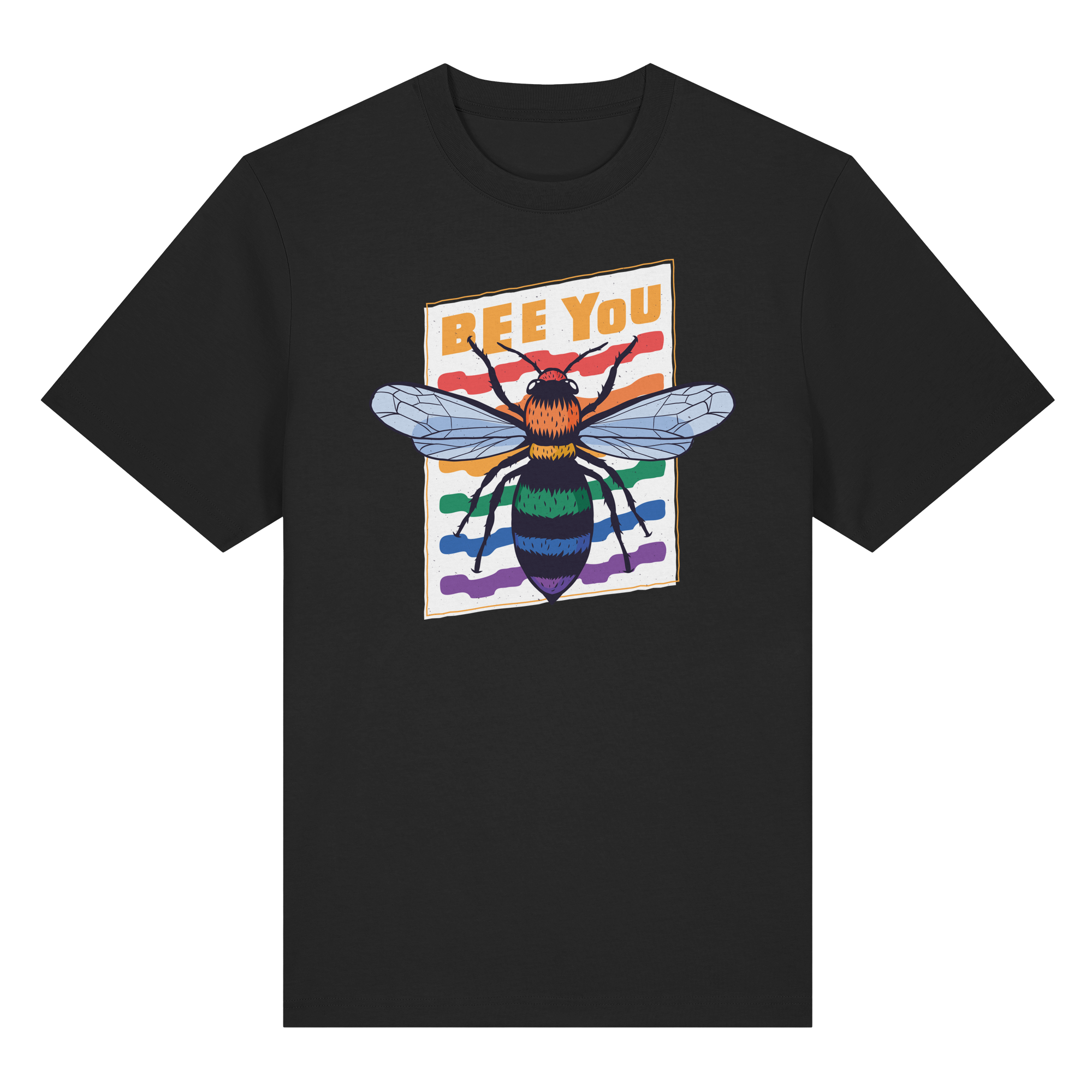 Bee You "Rainbow Edition" - Organic Heavy T-Shirt