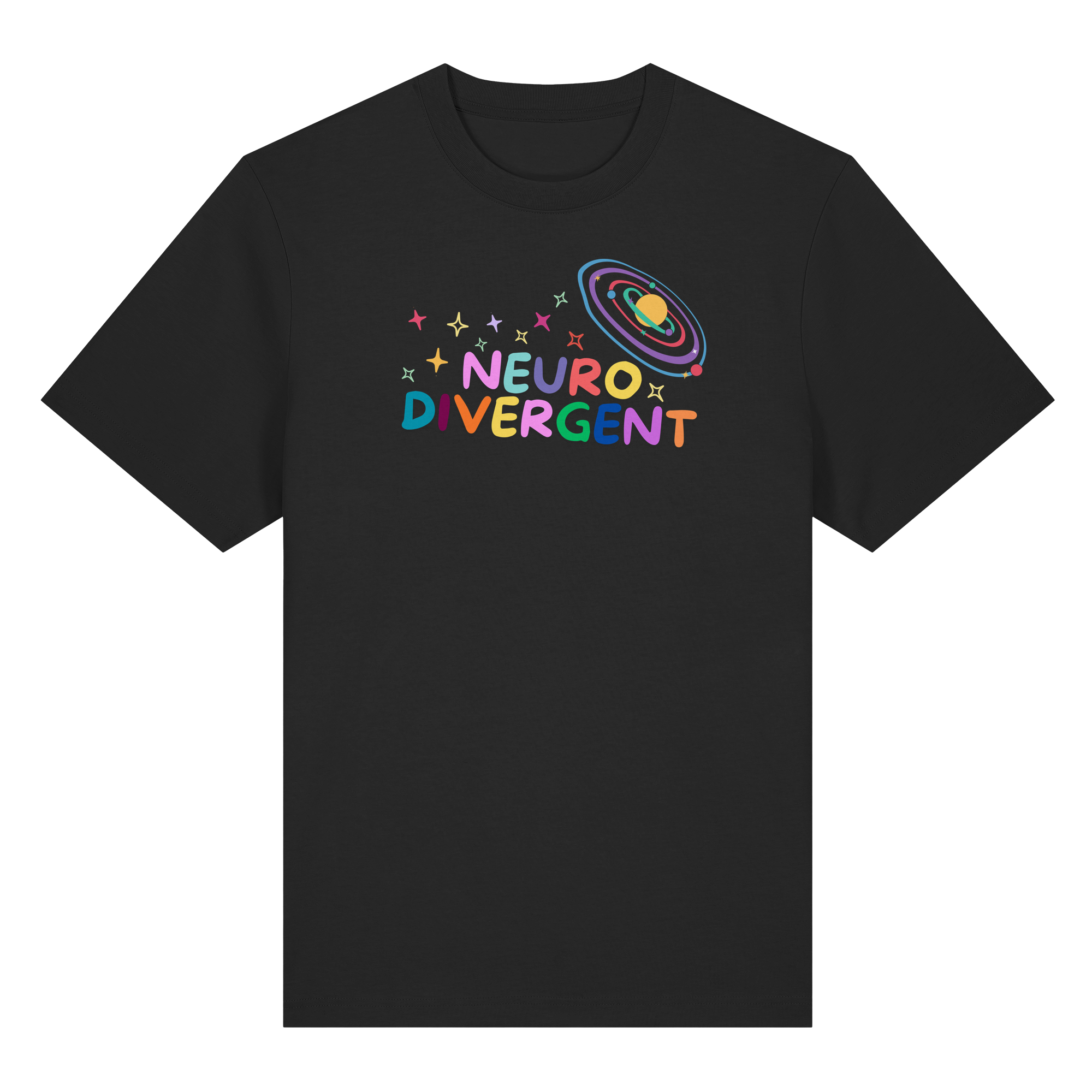 Neurodivergent "Planet Edition" - Organic Heavy T-Shirt